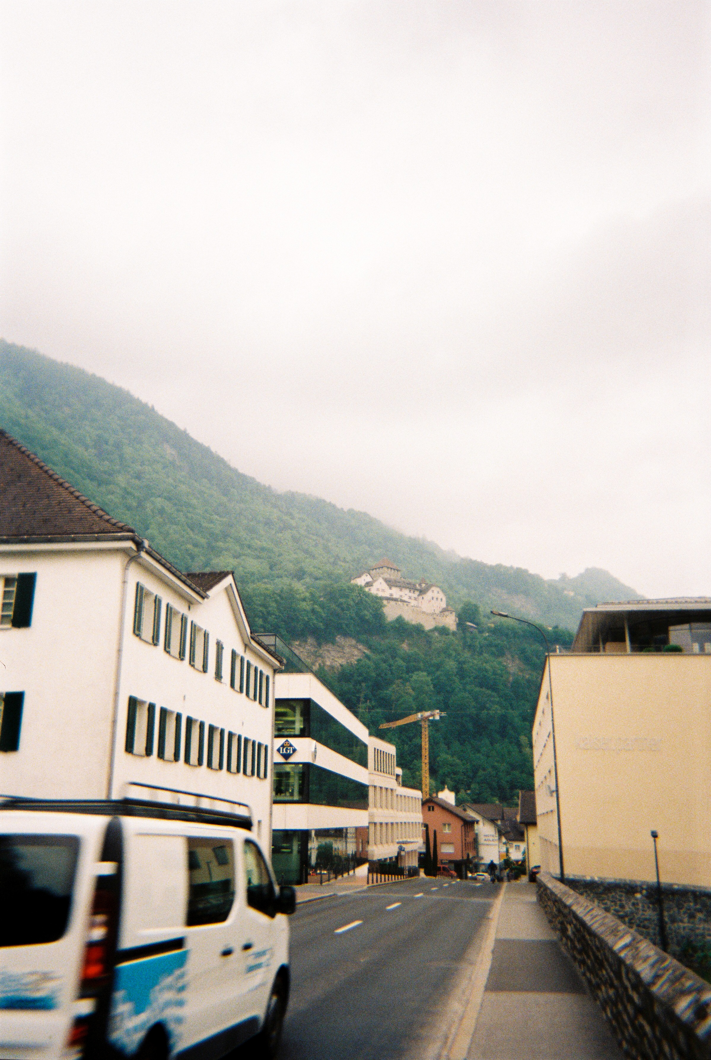 Photographs taken while walking on THE LINE in Liechtenstein by Studio Venice