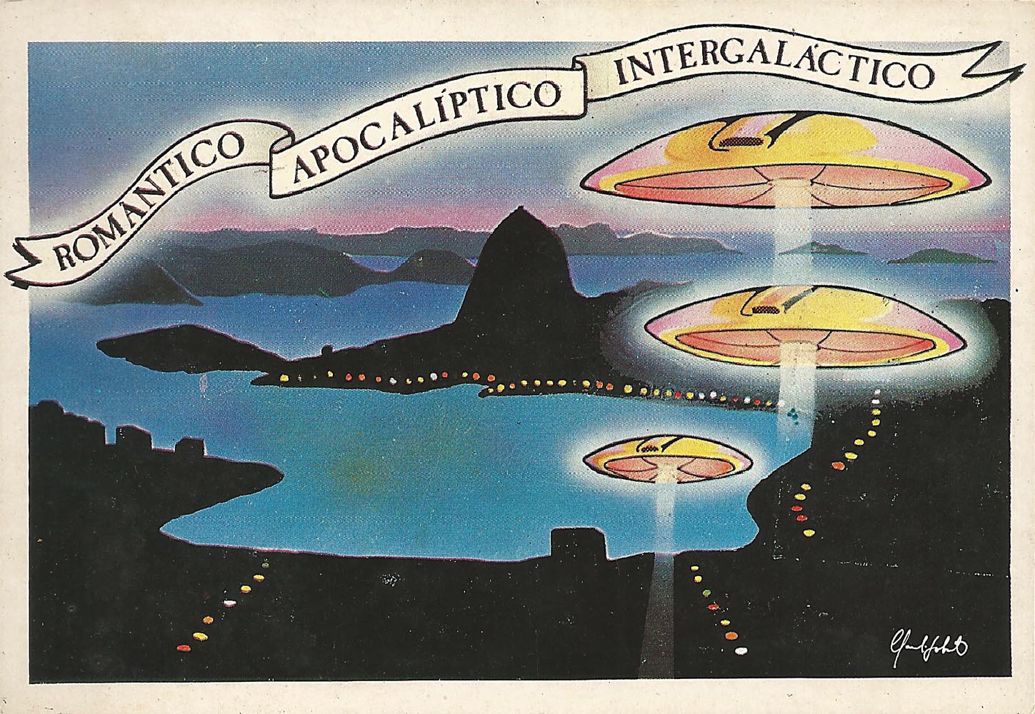 CARTÃO POSTAL DO AMANHÃ - comemoração dos 420 anos do Rio de Janeiro, 1995.  