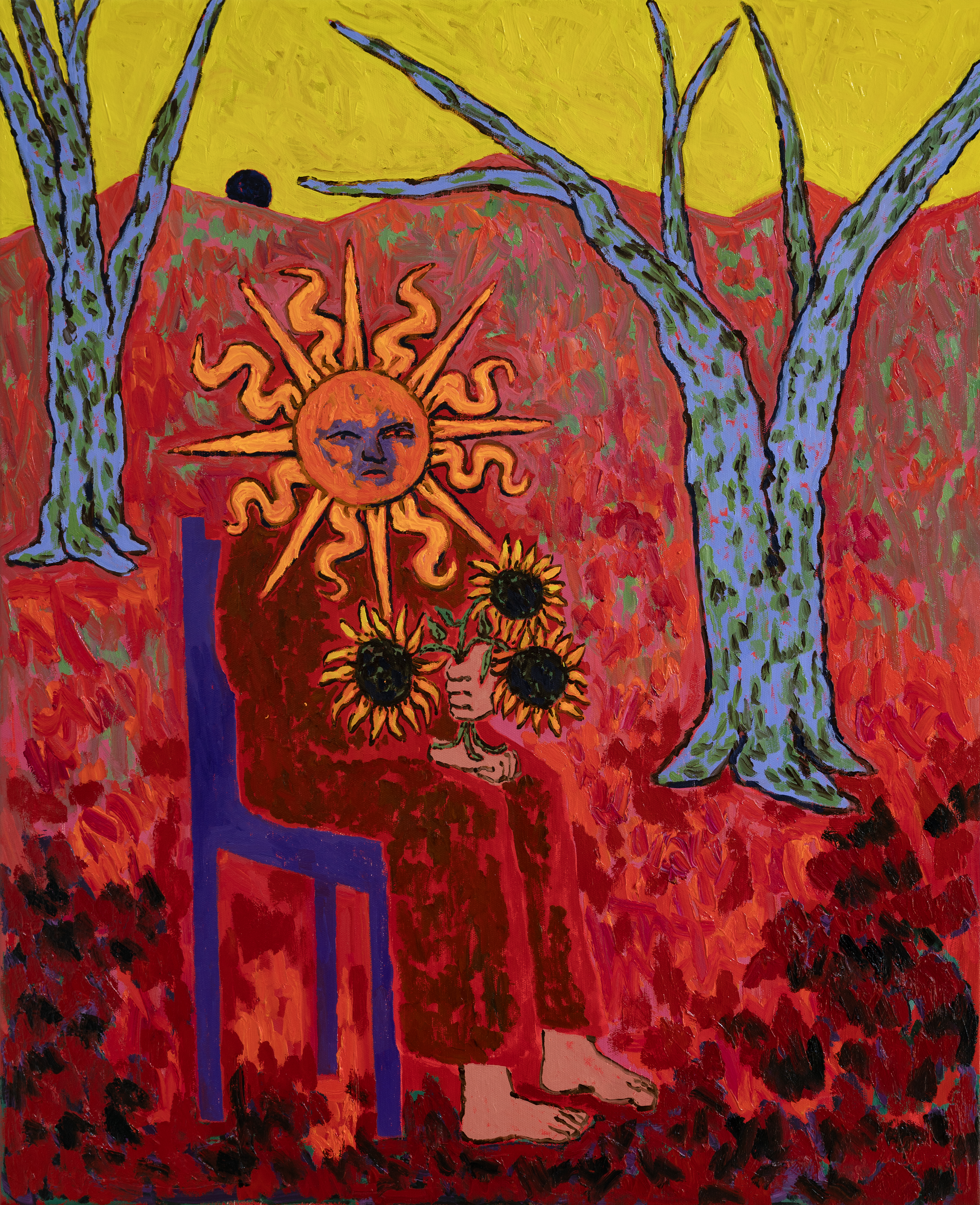 Las temáticas del pintor de Arlés - 98x80 cm