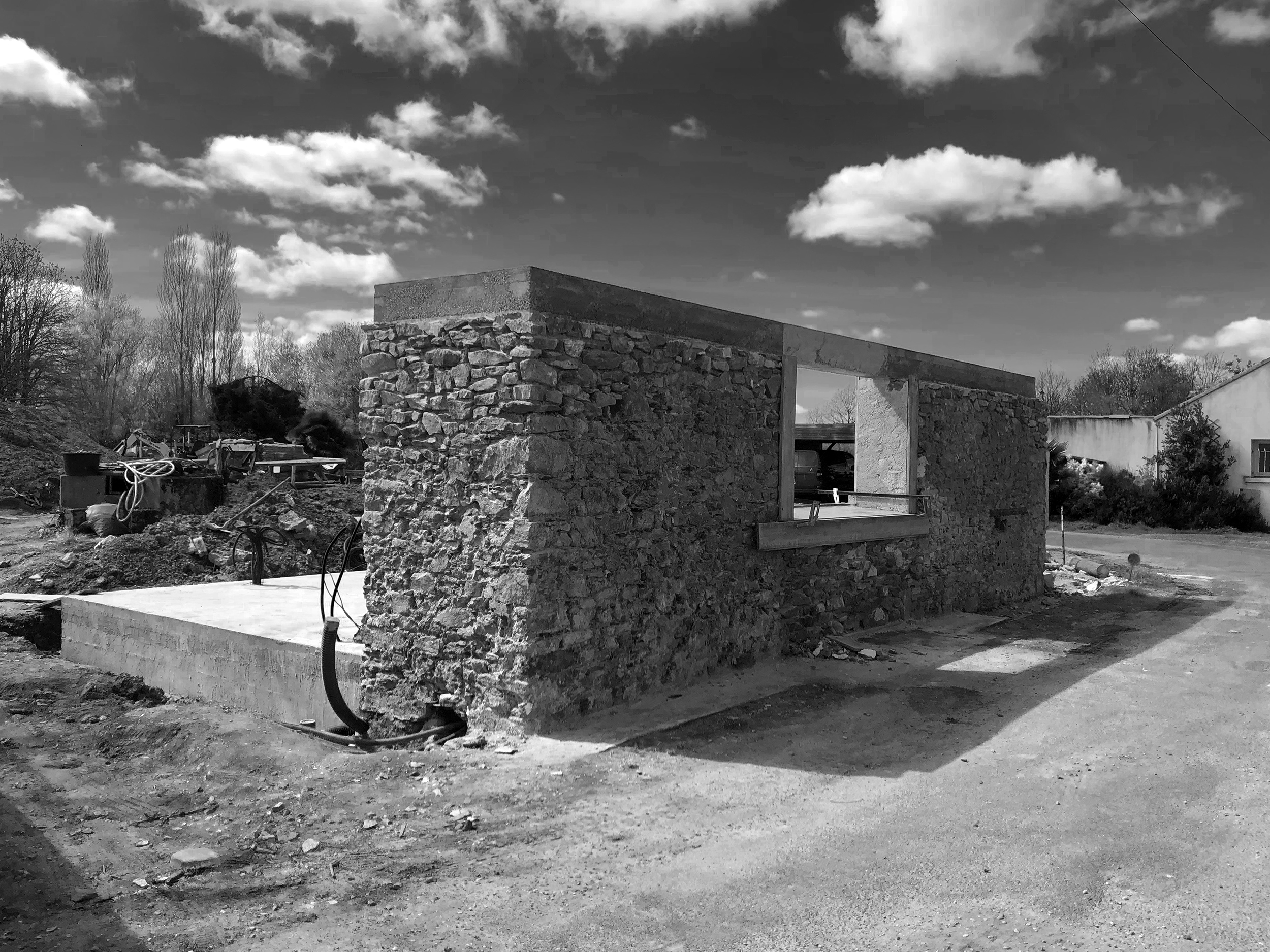 JANDémolition et construction d'une habitation - Le Bignon (44)Chantier en cours