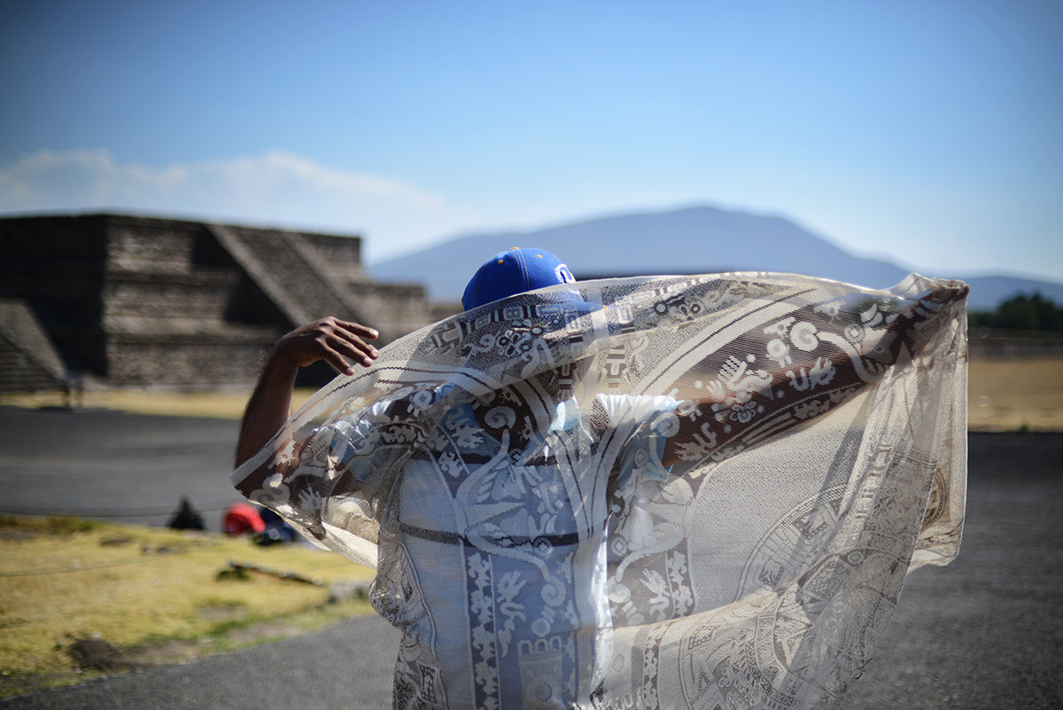 Travels through Mexico. Teotihuacan, Mexico 2014.