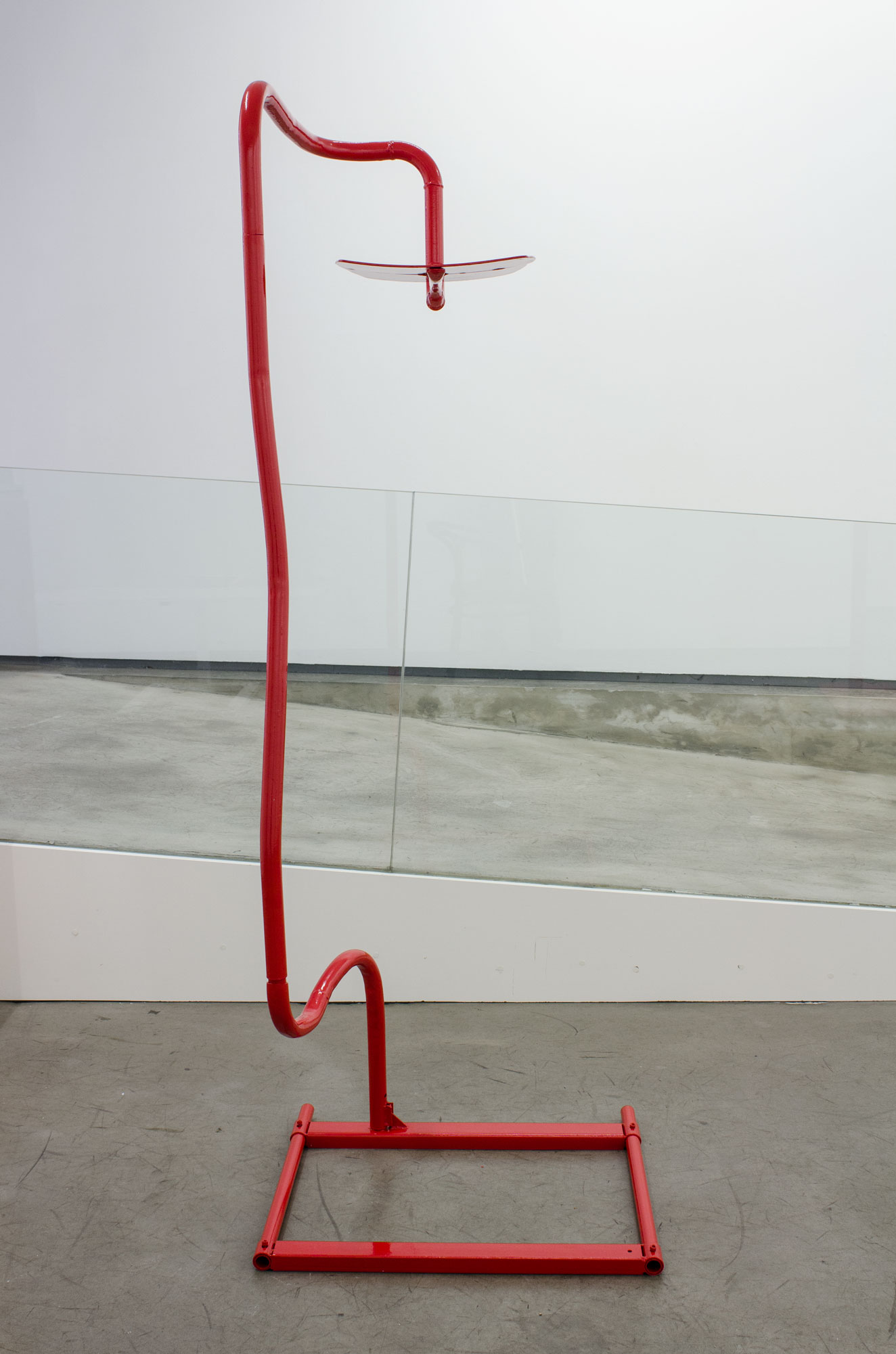 Levitation #3, 2017Steel and enamel paint195 x 60 x 70 cm.