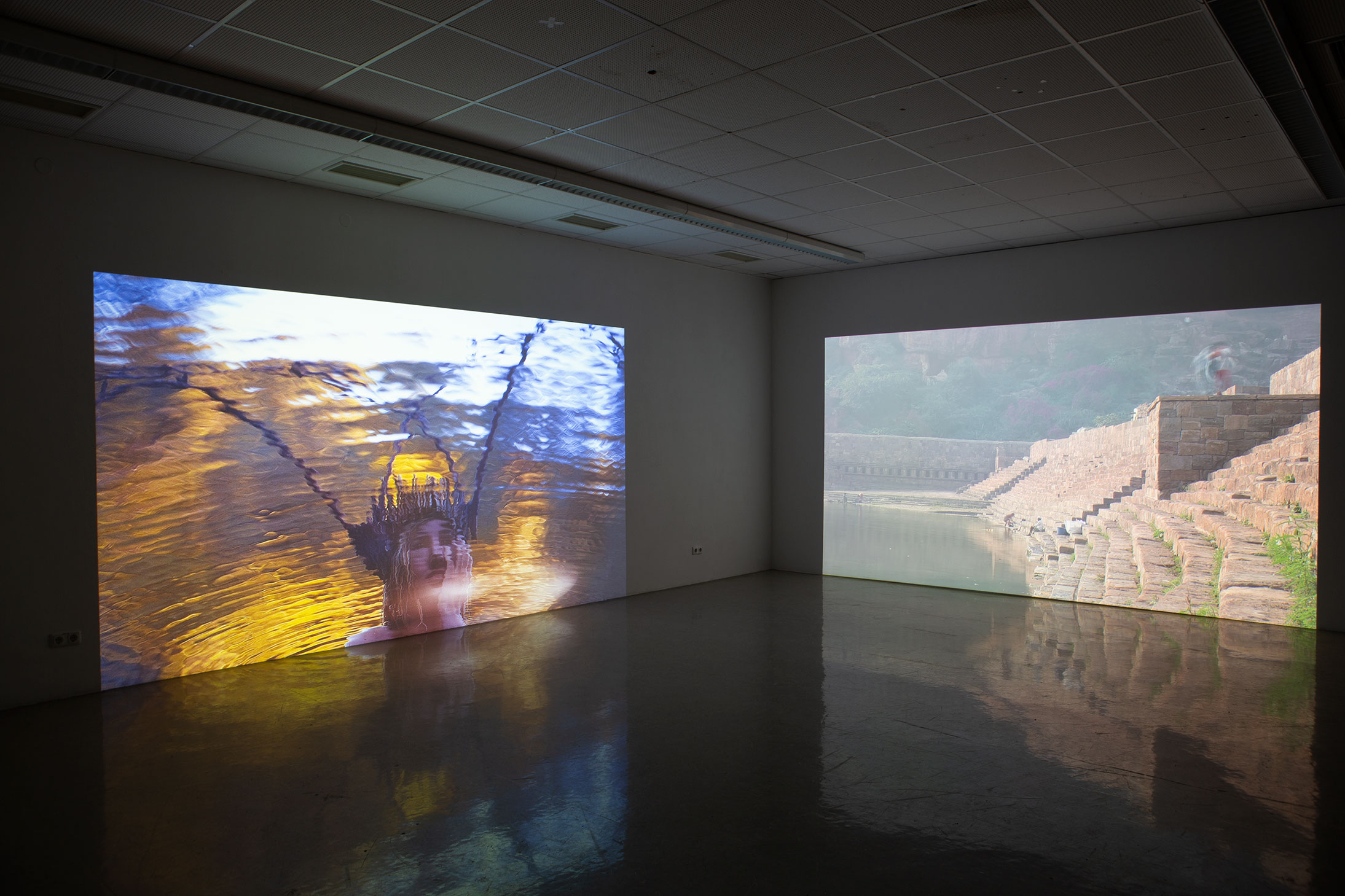 Exhibition View: triPod, Kunsthochschule Mainz, 2017 (Rechts: Ani Barseghyan)