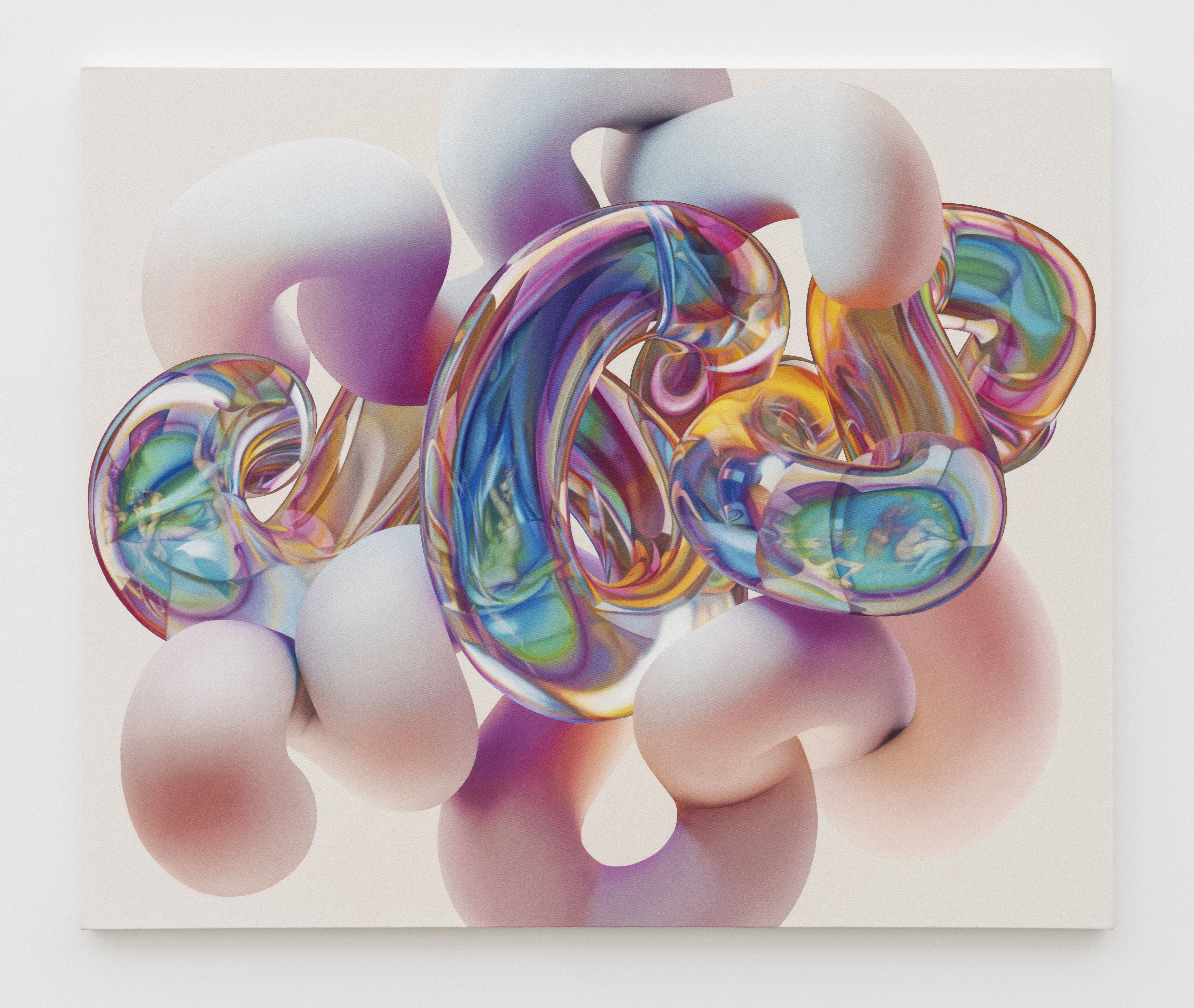 Diana and Actaeon, Oil on canvas, 60" x 72", 2024