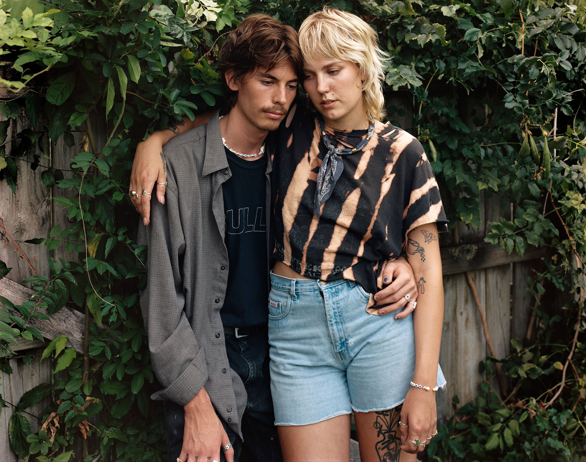 Sam and Grace, 40 x 50", inkjet print, 2022