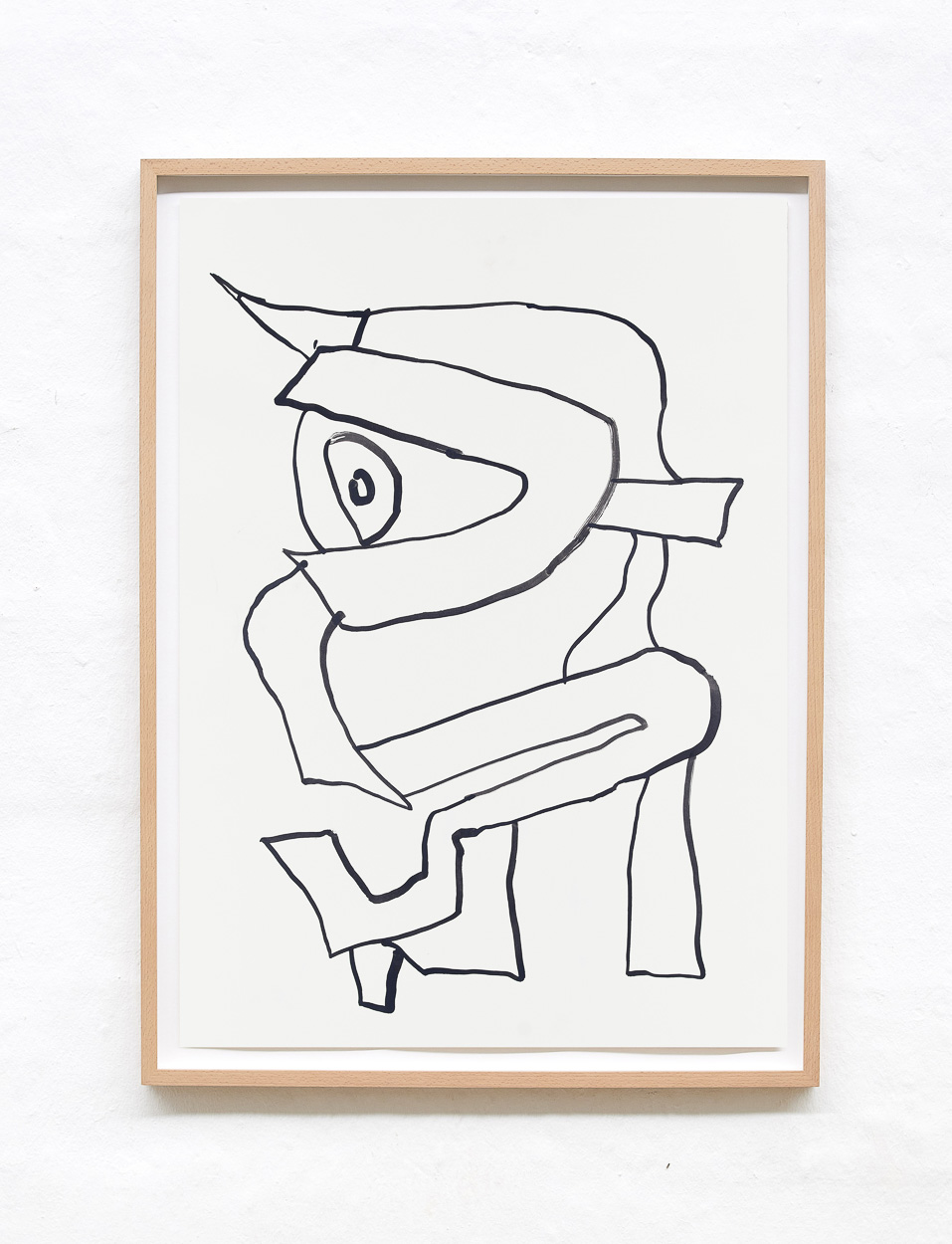 Face, 2020. ink on paper. 90cm x 65cm