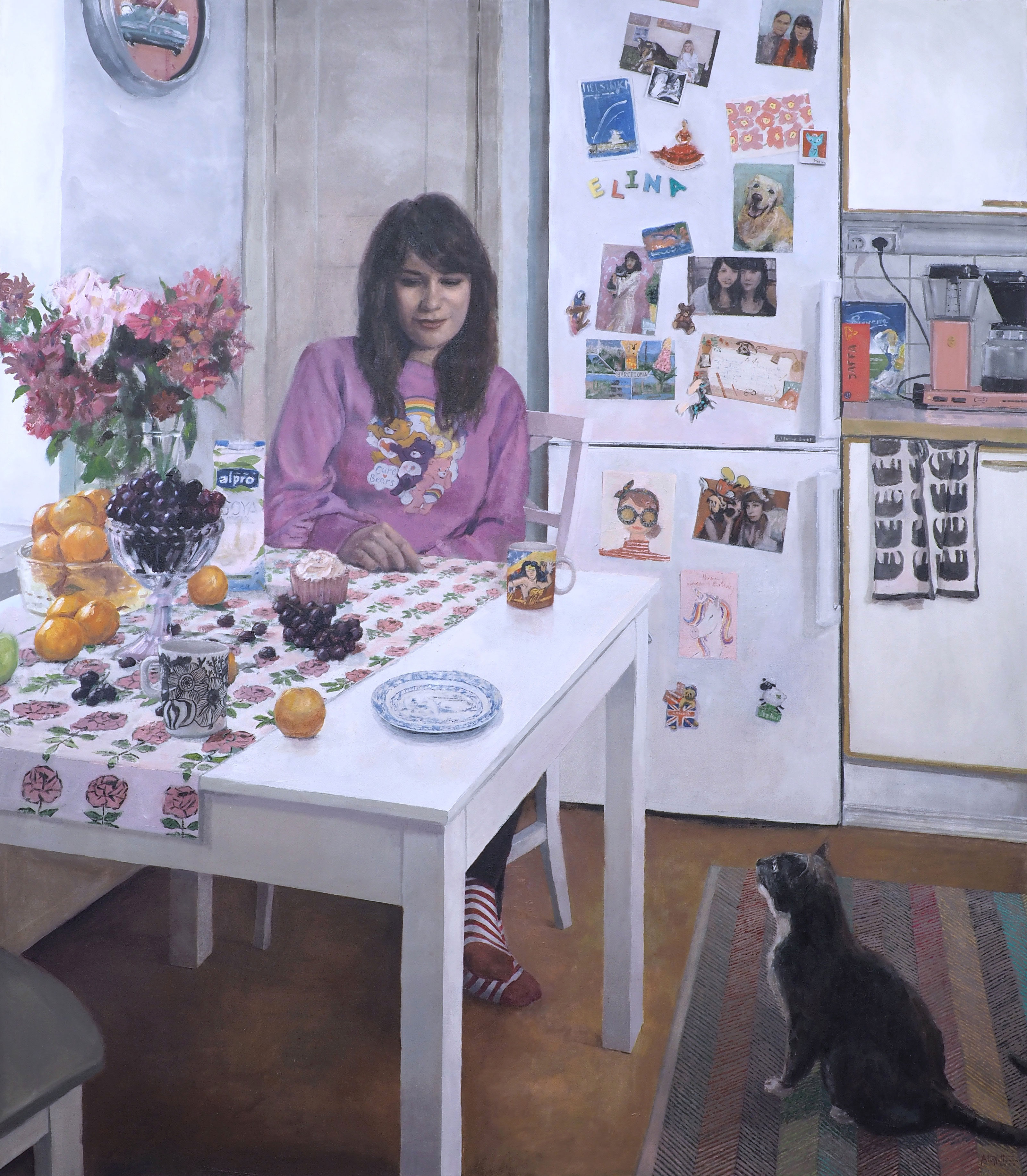 "Wonder Woman", oil, 160x140cm, 2020