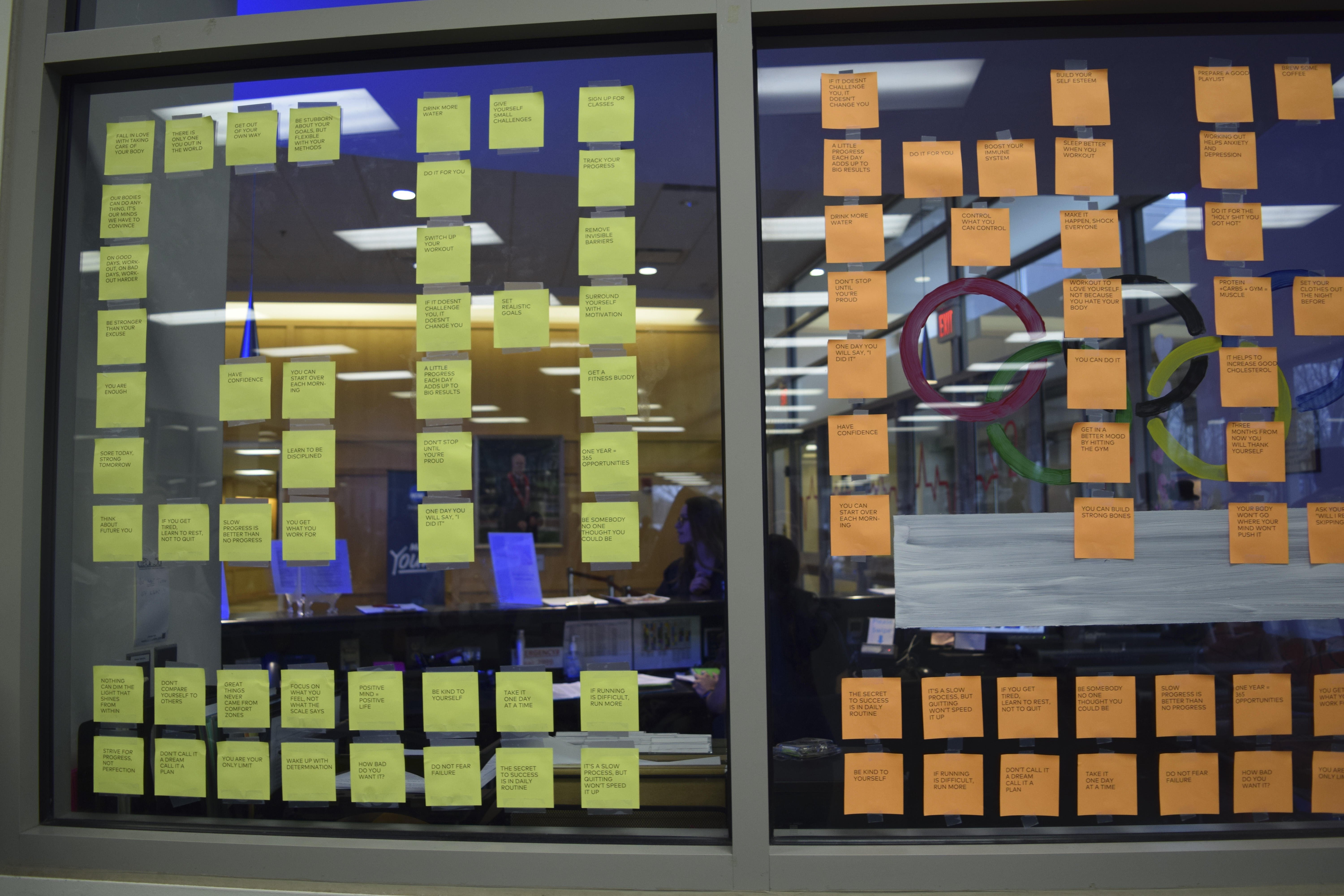 Emily Williams, Game On, Motivational Graphics at the Gym