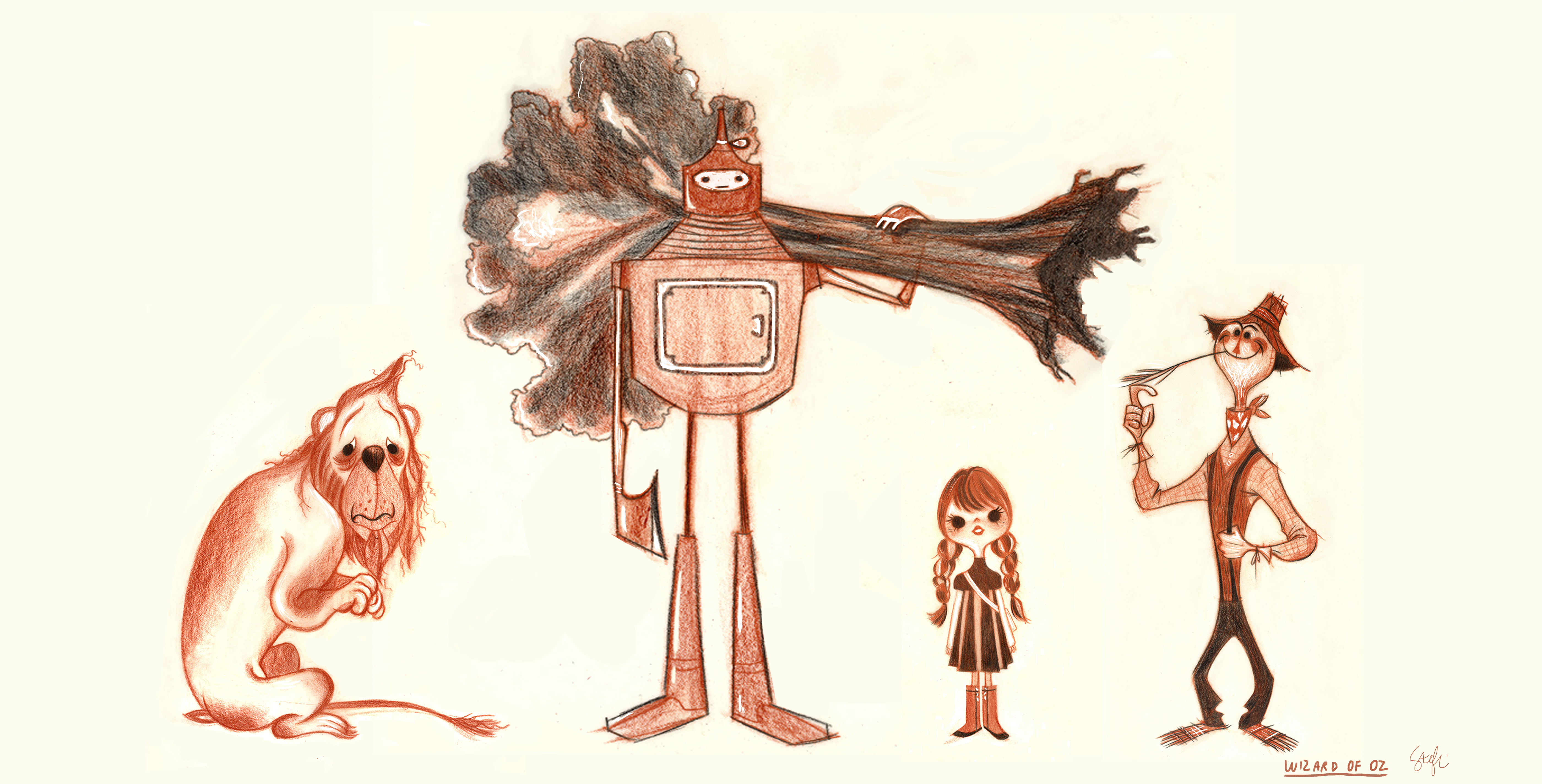 Wizard of Oz Concept Designs