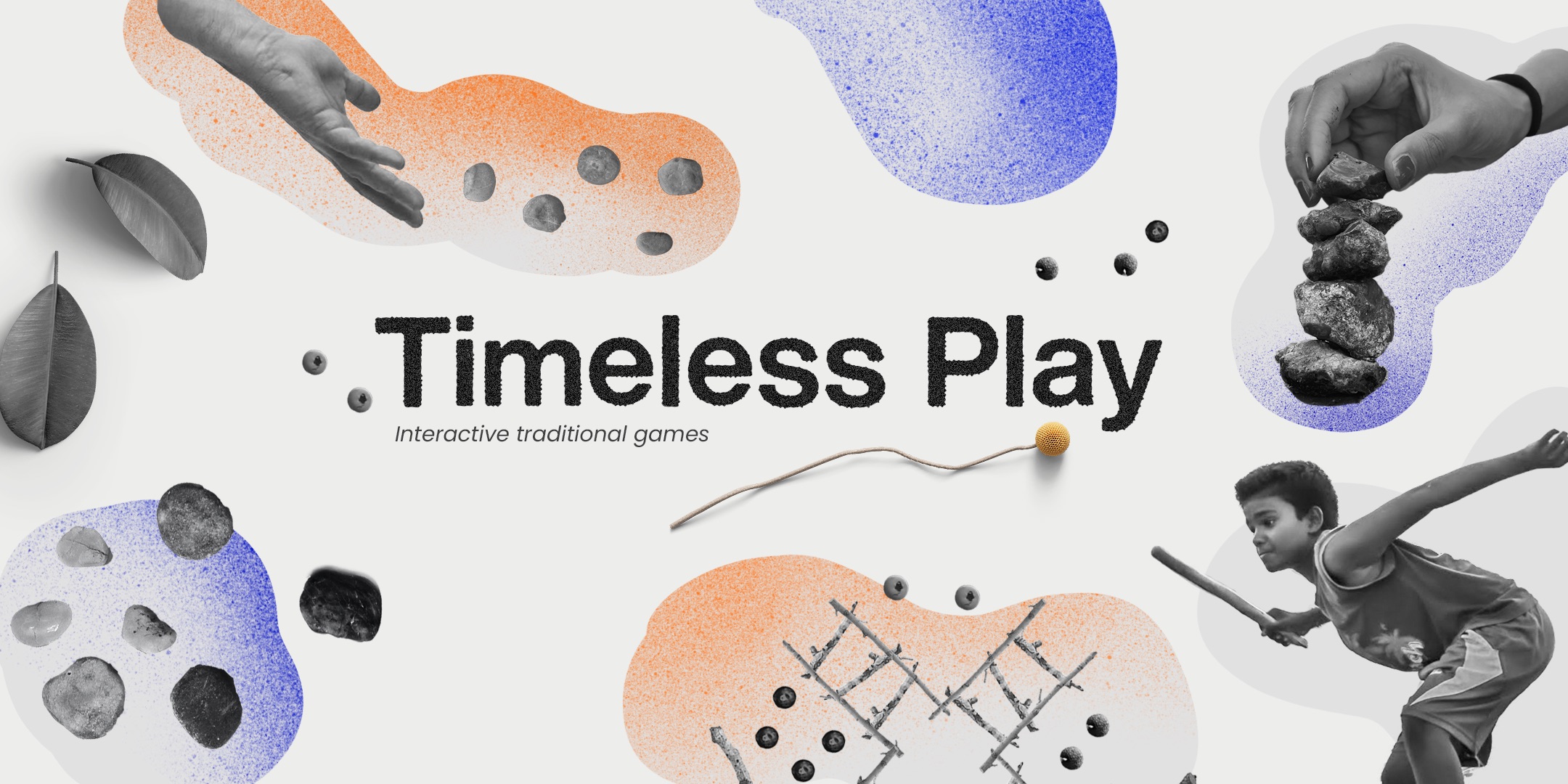Images: Exhibition banner for Eventbrite and promotion.