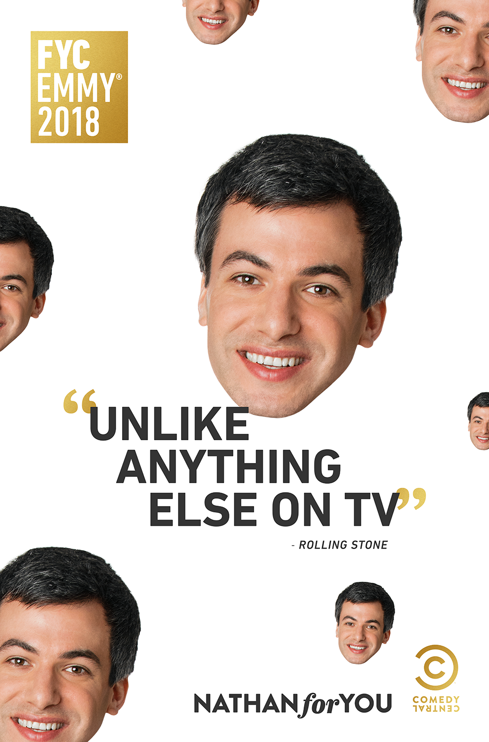 Nathan For You bus shelter ad