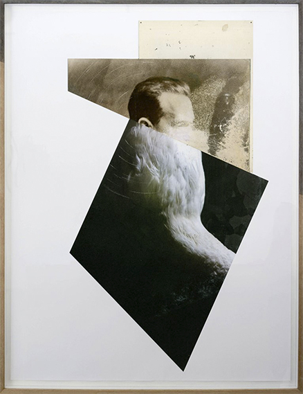 Licofrón (el obscuro) / 71 x 54 x 2.3 in / Digital print on modified paper nails, wood frame polished and enameled / Ed. 3 + 1 P.A. / 2014  