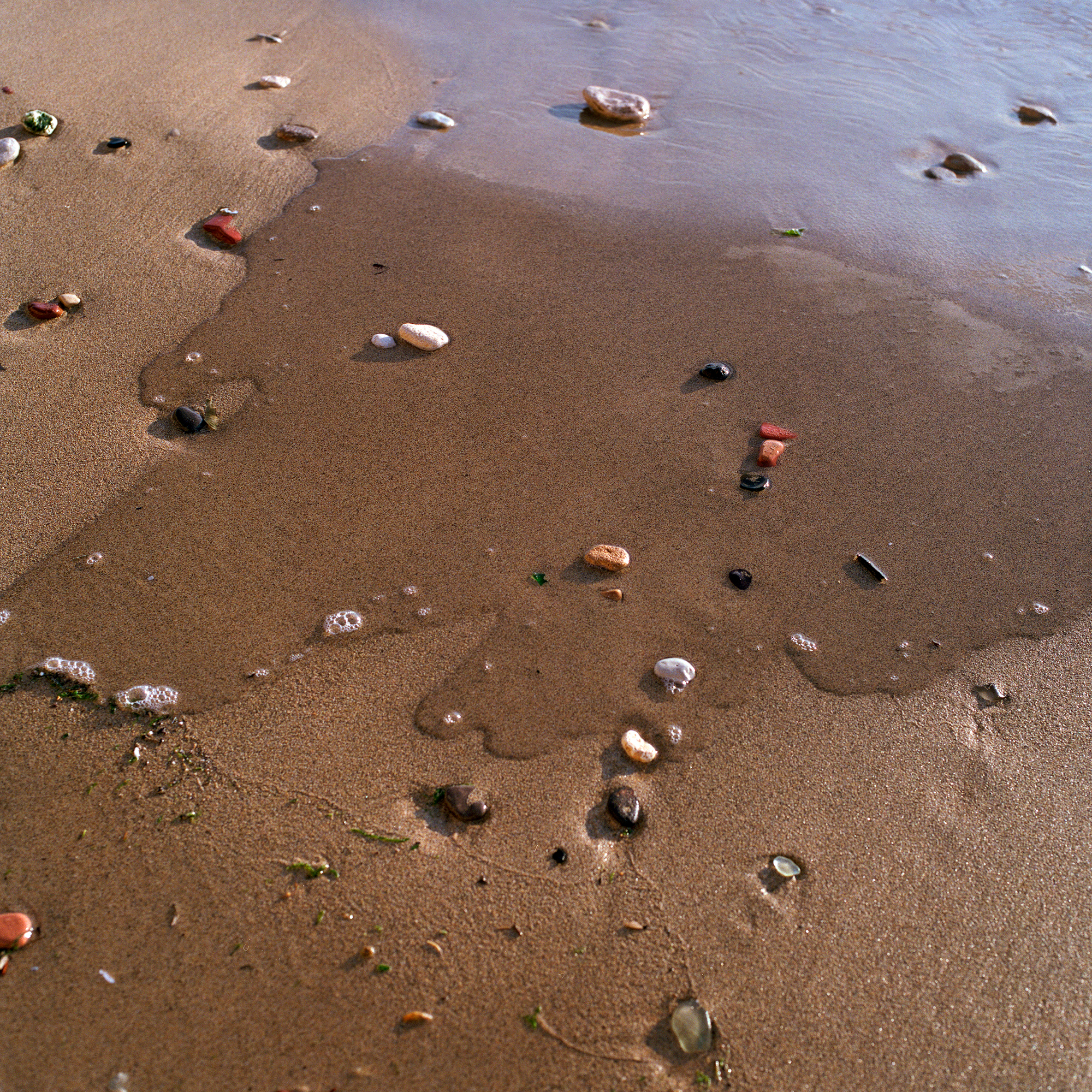 Rocks on Beach, Sicily, 2009