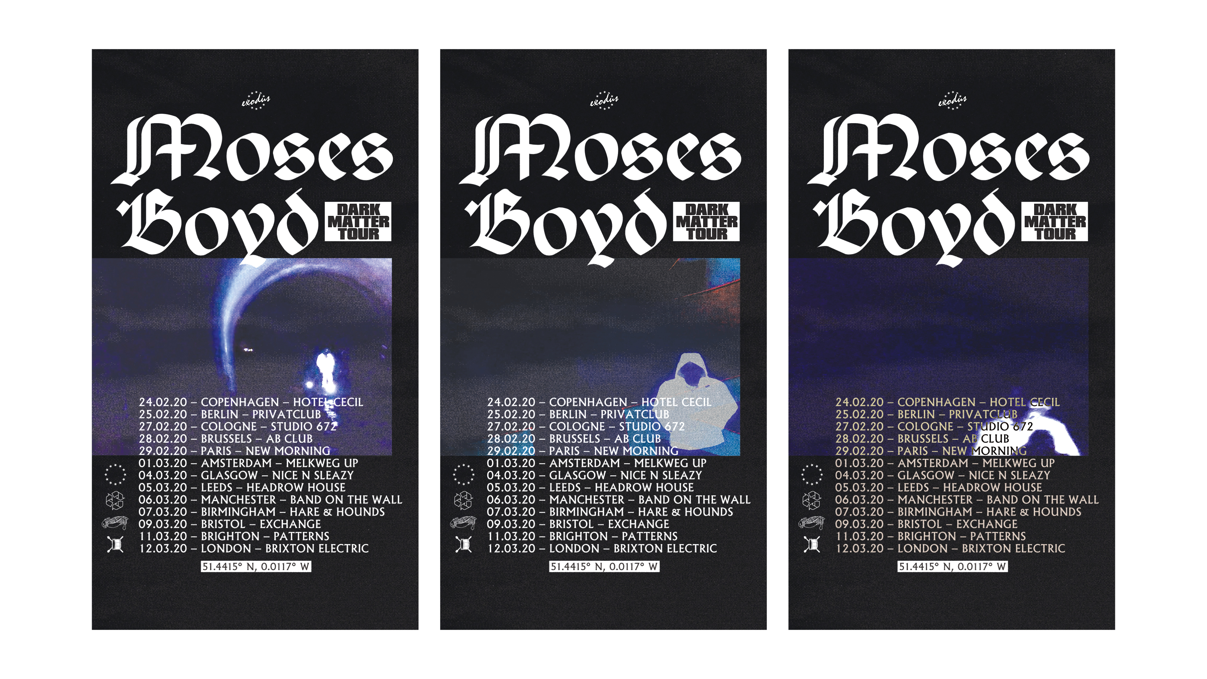 Moses Boyd Tour Posters [2020]