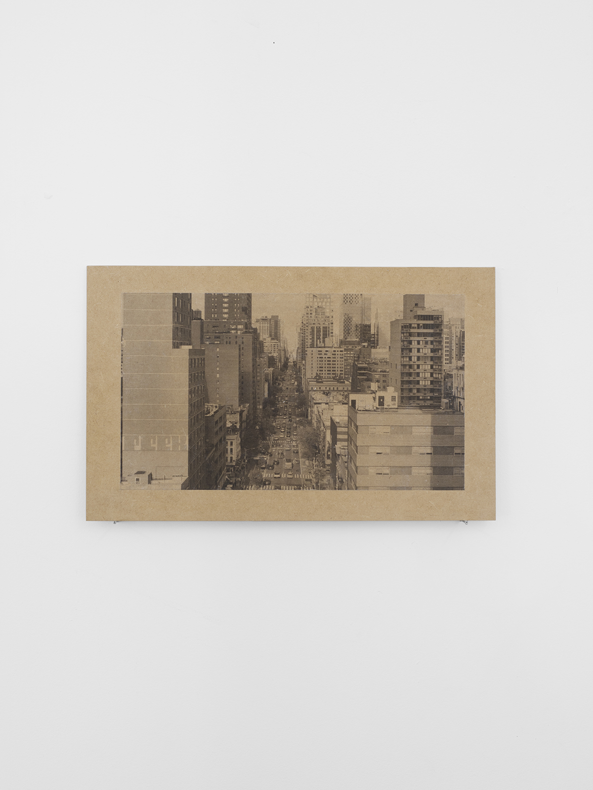 Traveling Salesman, 2018-2019 33 x 20.5 cm / 13 x 8 in.Image Transfer on MDF