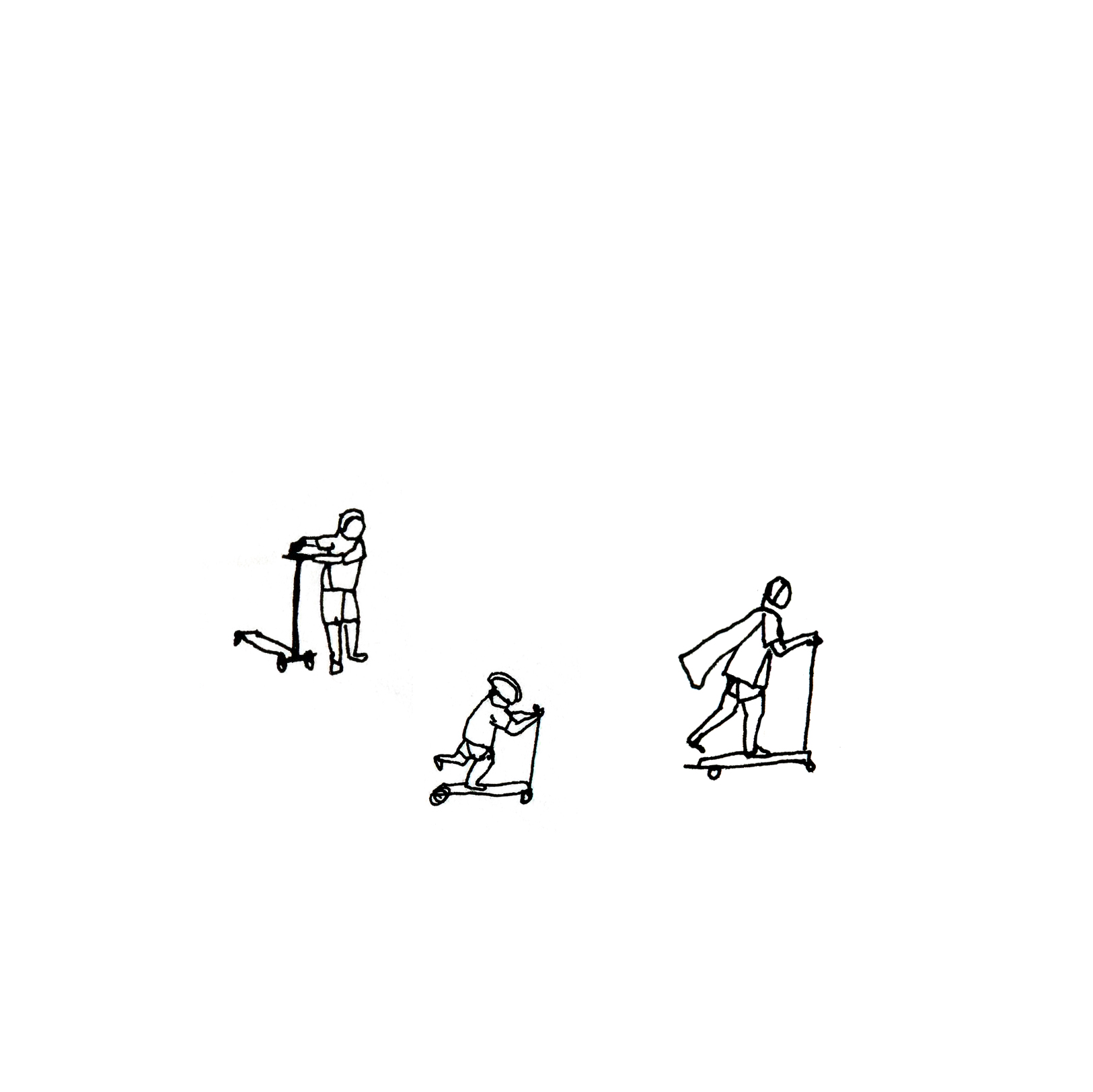 Super Scooter / 2010 / 137 x 137 mm