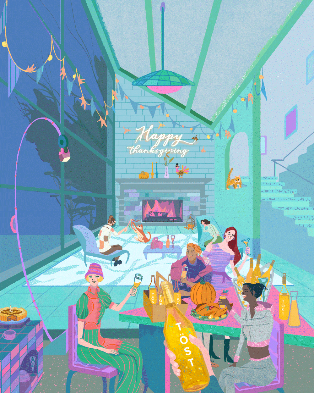 Thanksgiving, Tost Beverages