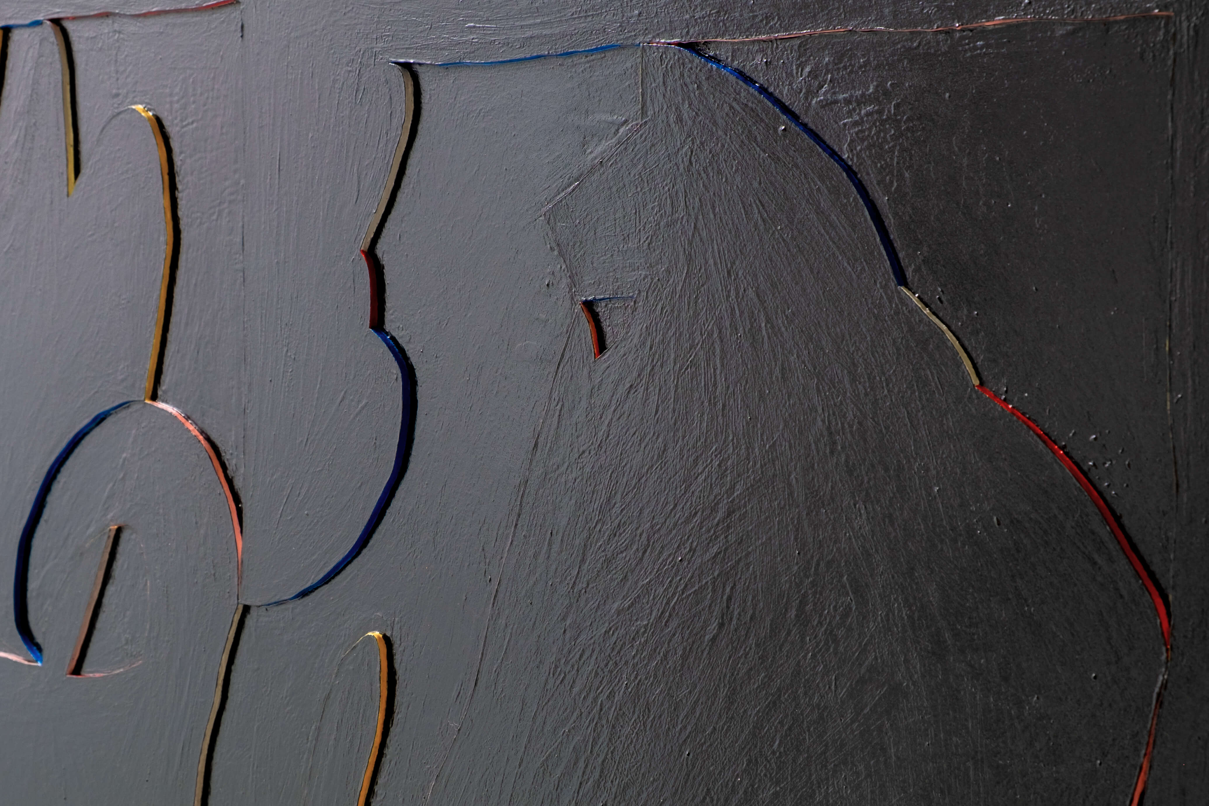 Bas-Relief Painting, G.E.C. Line 1, 2020