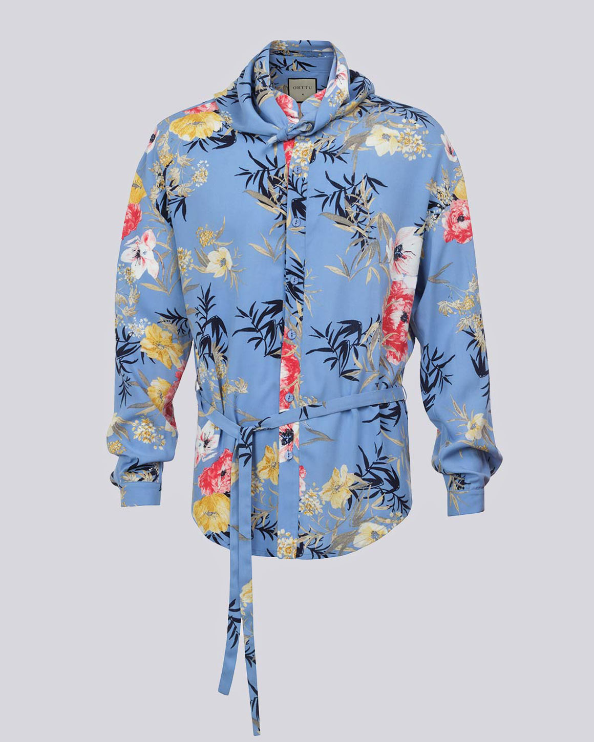 CORFU MINI KIMONO WITH SCARF - €334  -50%