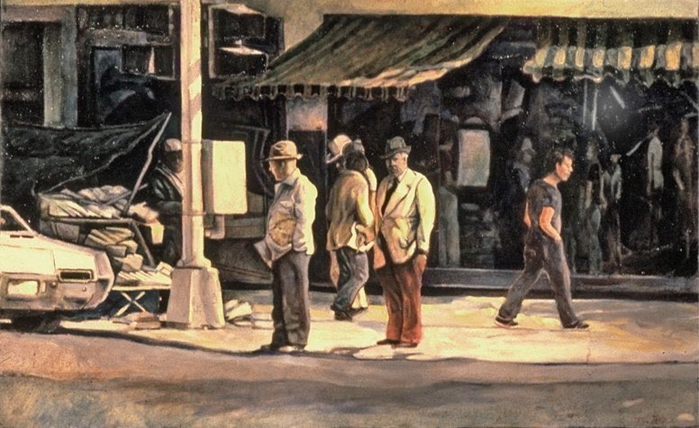 The Whistler 1979oil/canvas 22x30”