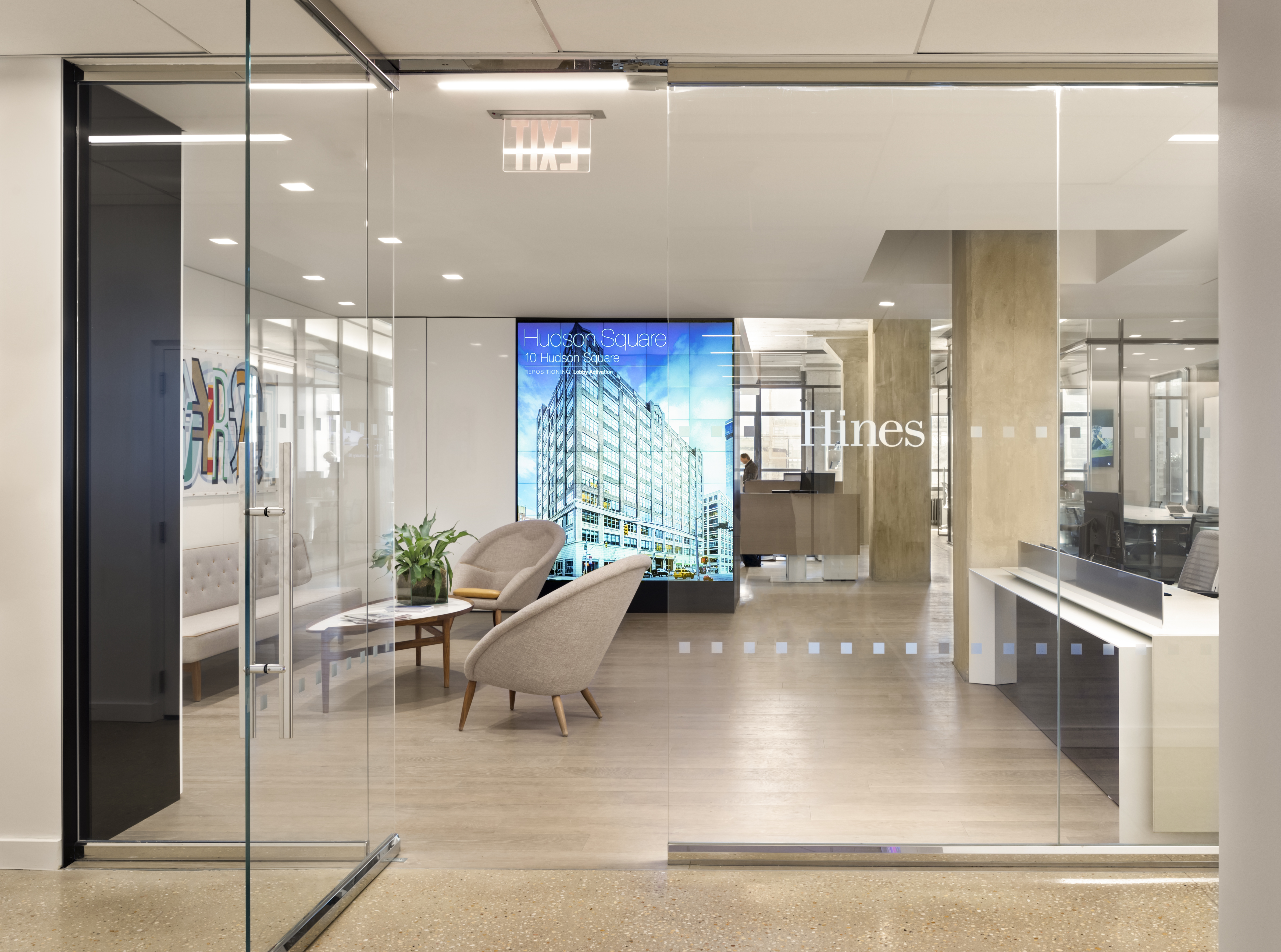 Office entrance