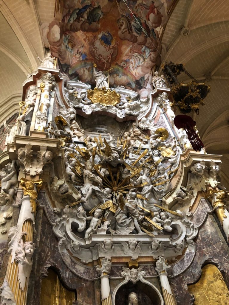 Parte barroca de la catedral