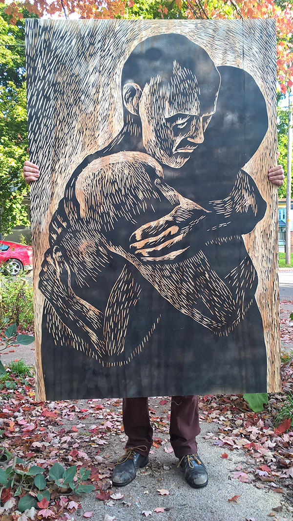 "Blood Embrace" for scale