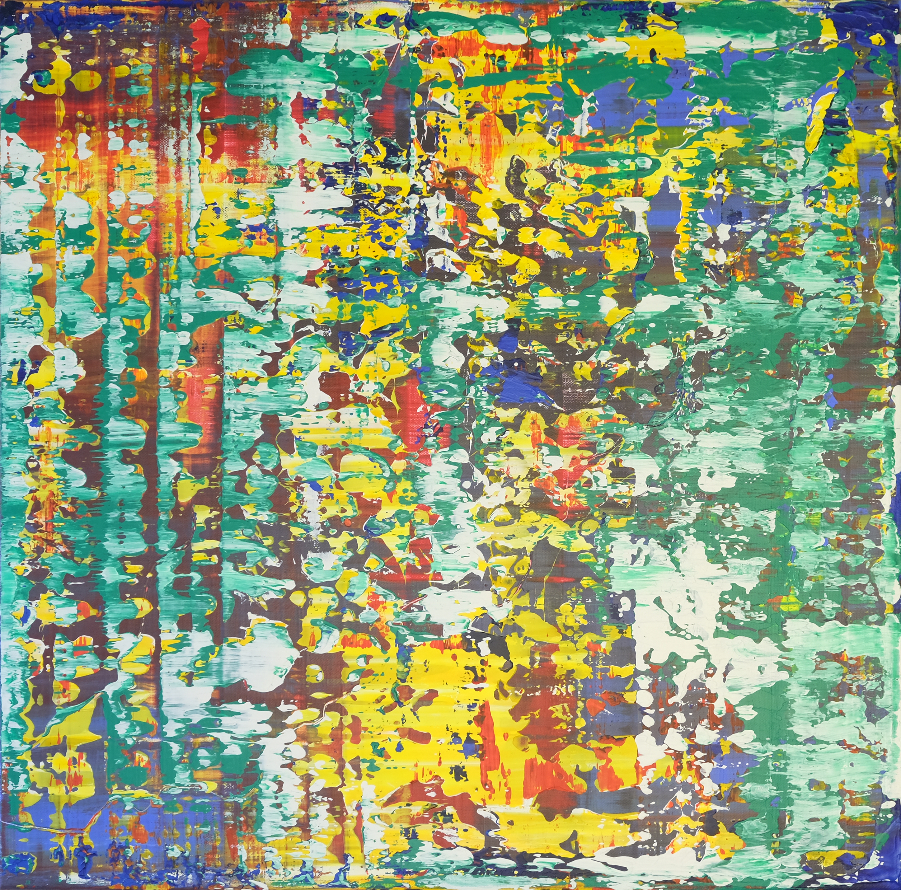 just because Acryl auf Leinwand, 80 x 80 cm