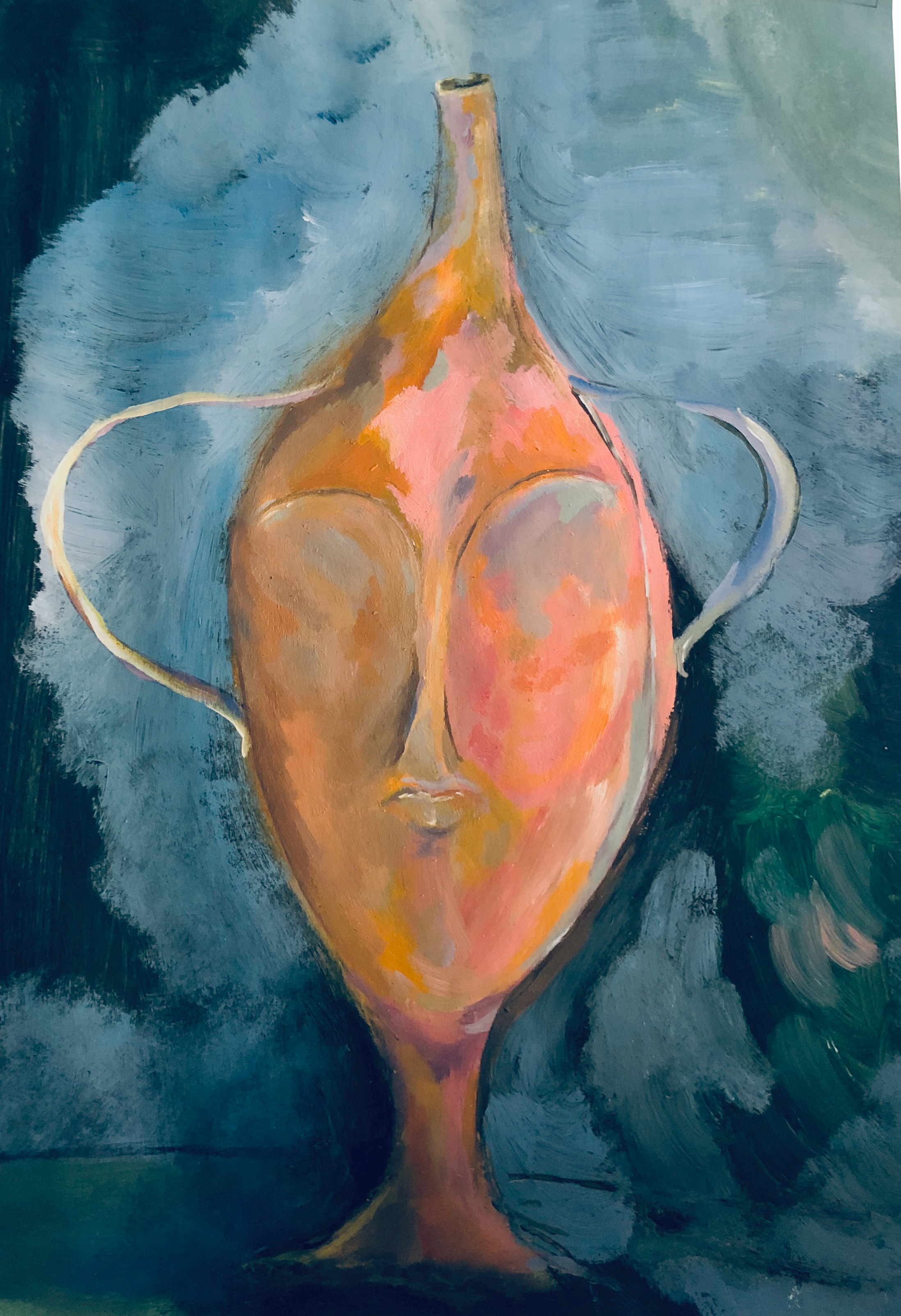 Acryl op papier, 2021