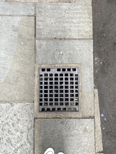 Images: Exploring different alleyways in the city.