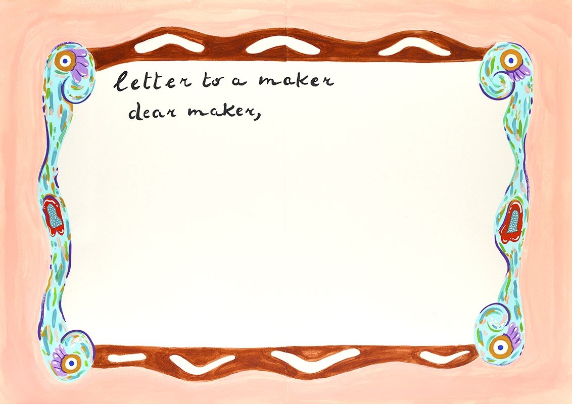 Letter to a Maker (spread no.13)