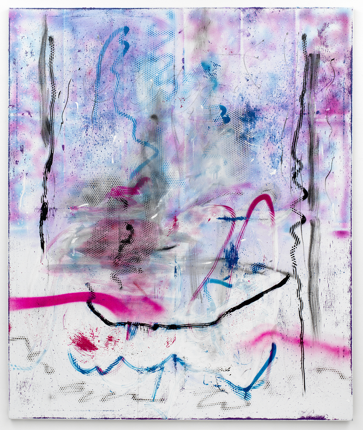 1 € OOPS, 2013 200 x 175cm Oil on Canvas