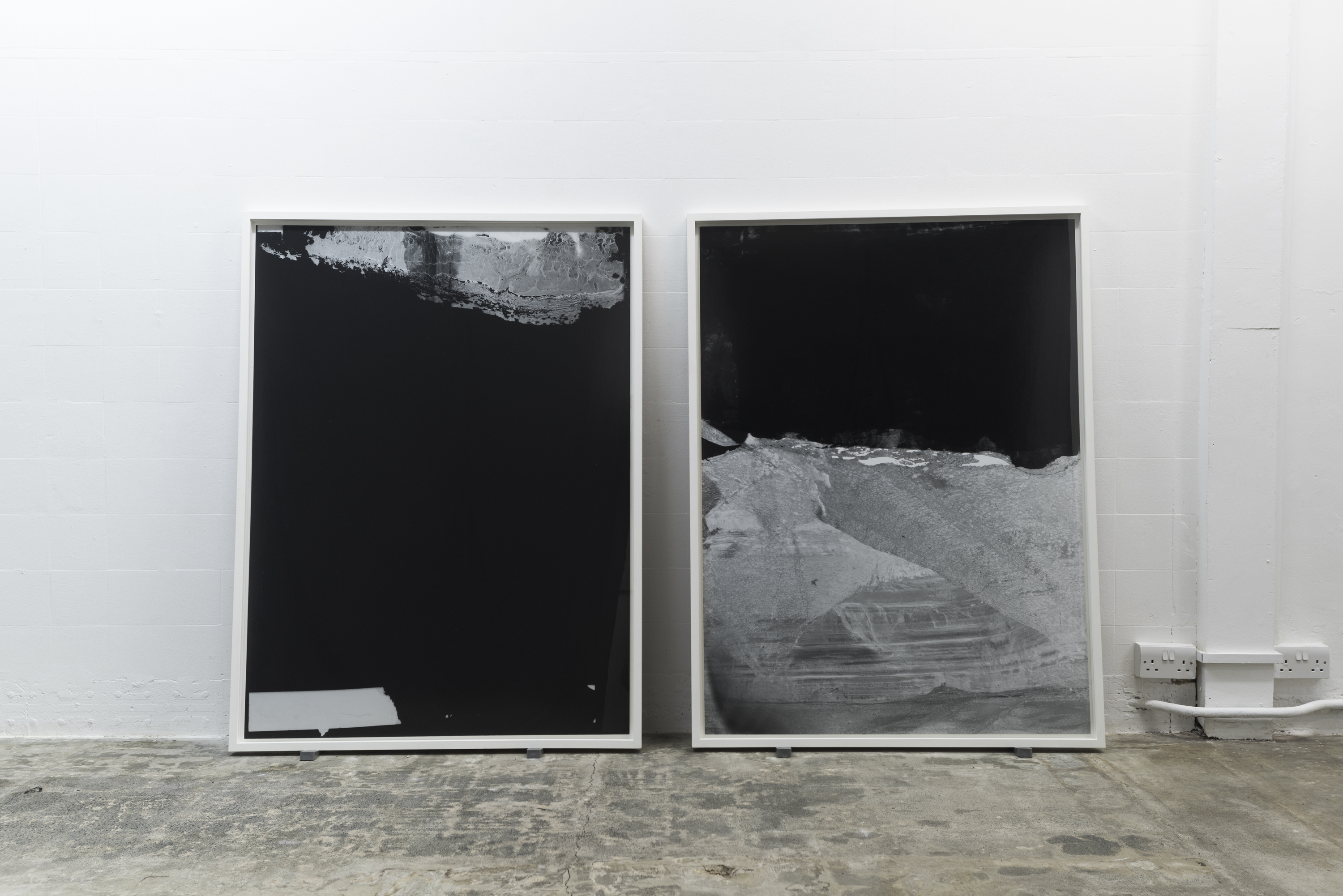  Billet & Bloom, Silt damaged negatives, Hahnemuhle Fibre Based Print, 120 x 156cm.