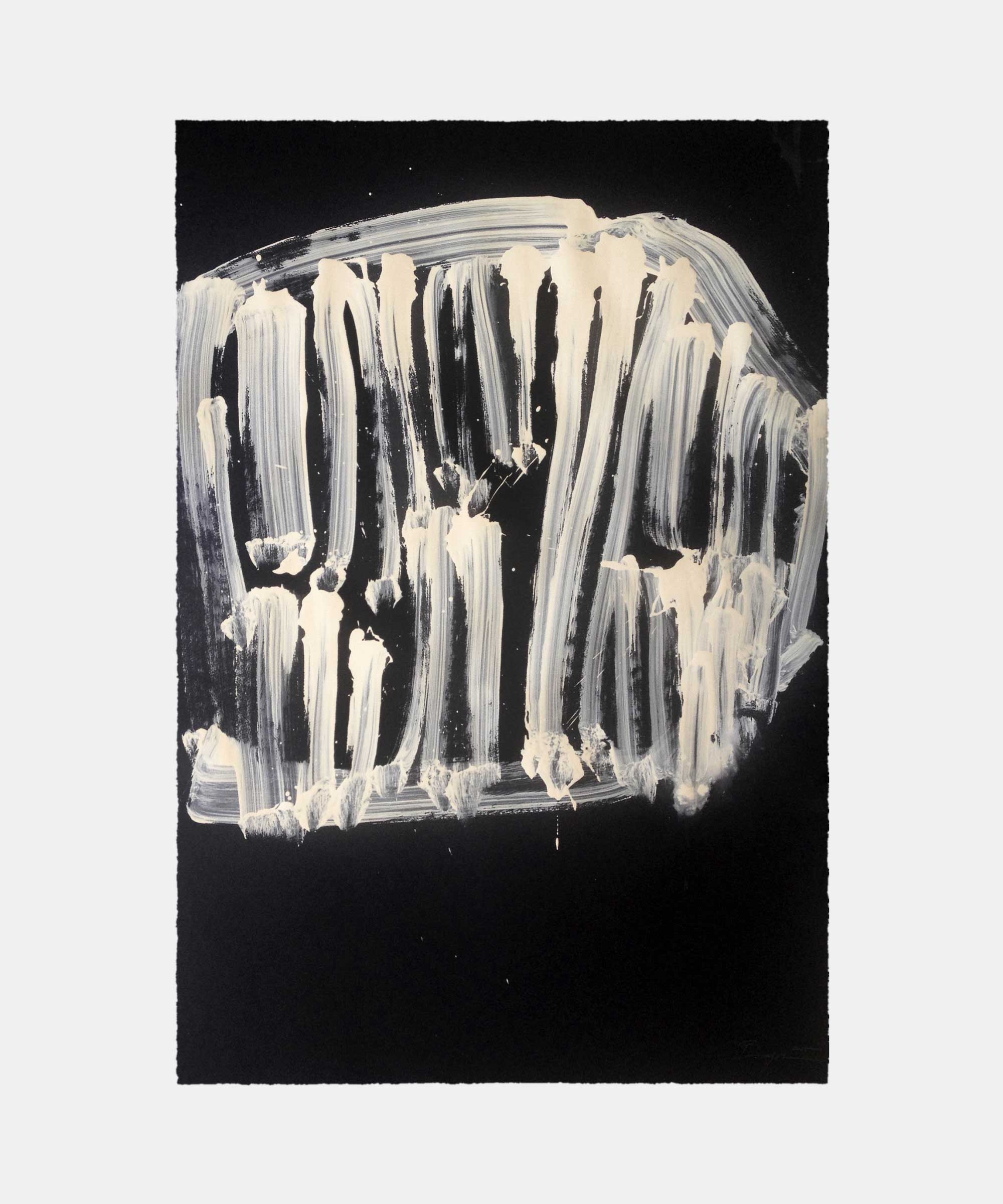 Untitled, Acrylic paint on paper. 76&#160;×&#160;112&#160;cm.