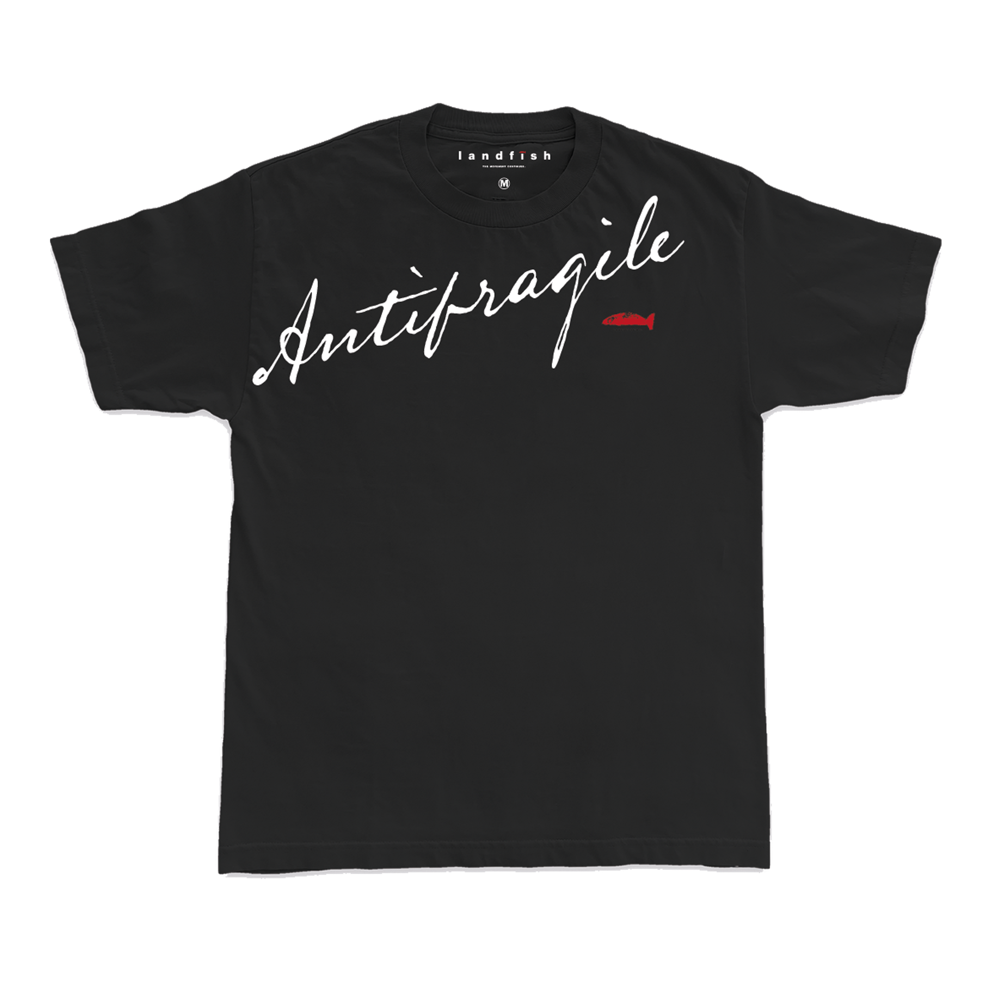 'ANTIFRAGILE' script logo £28