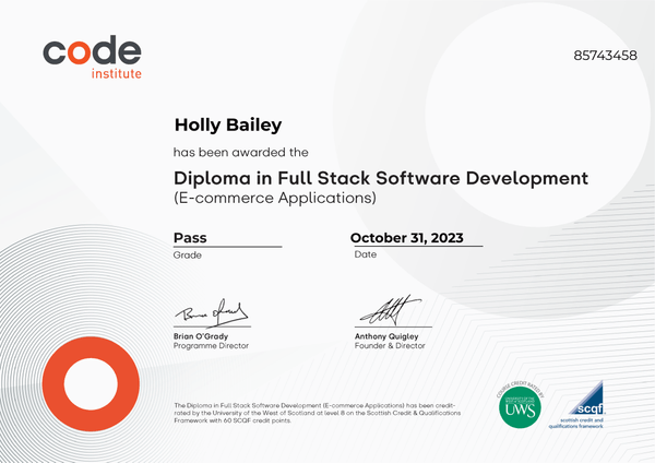 Full-Stack Development Diploma