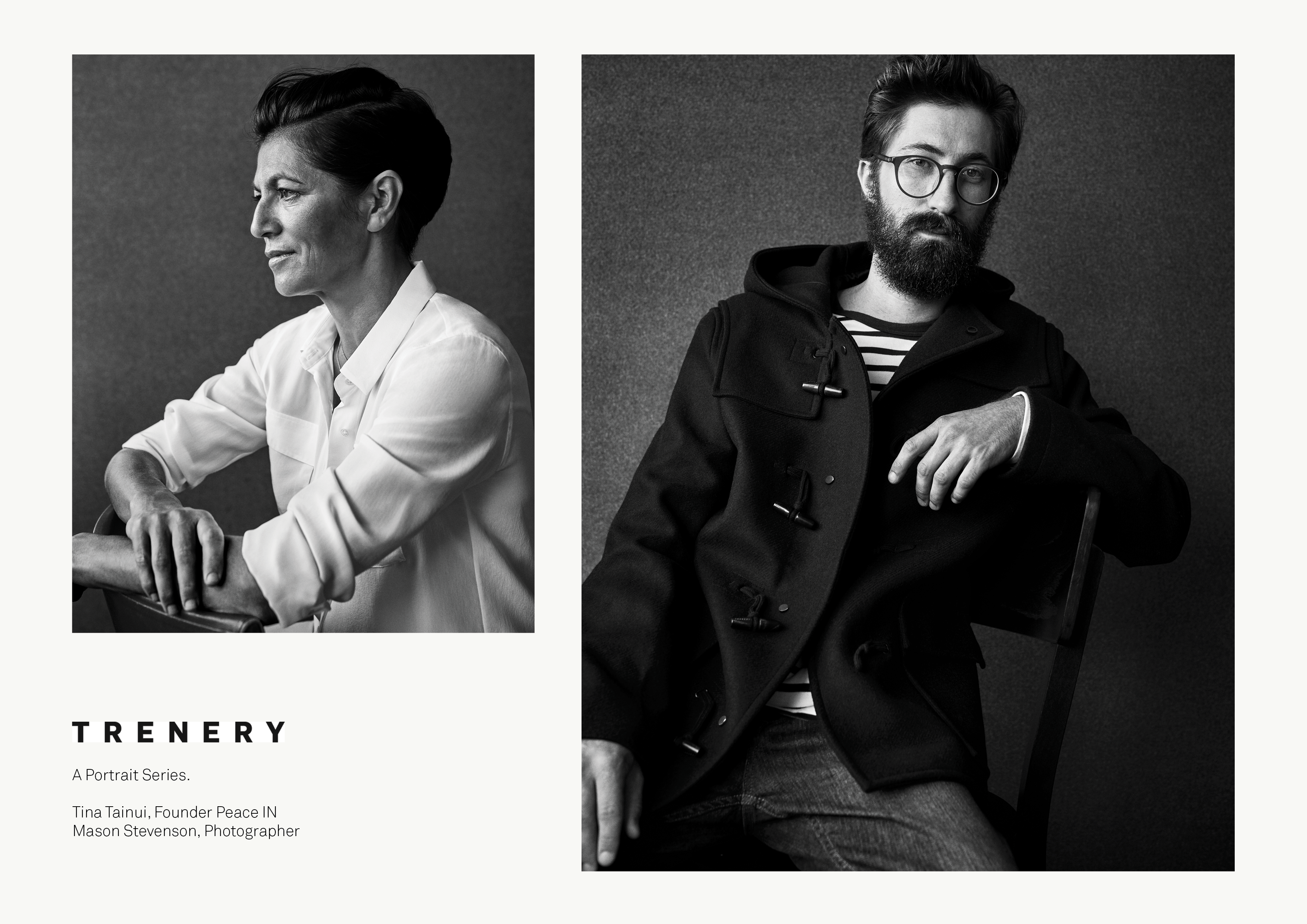 Speaking to the ageless society in a modern voice. TRENERY 