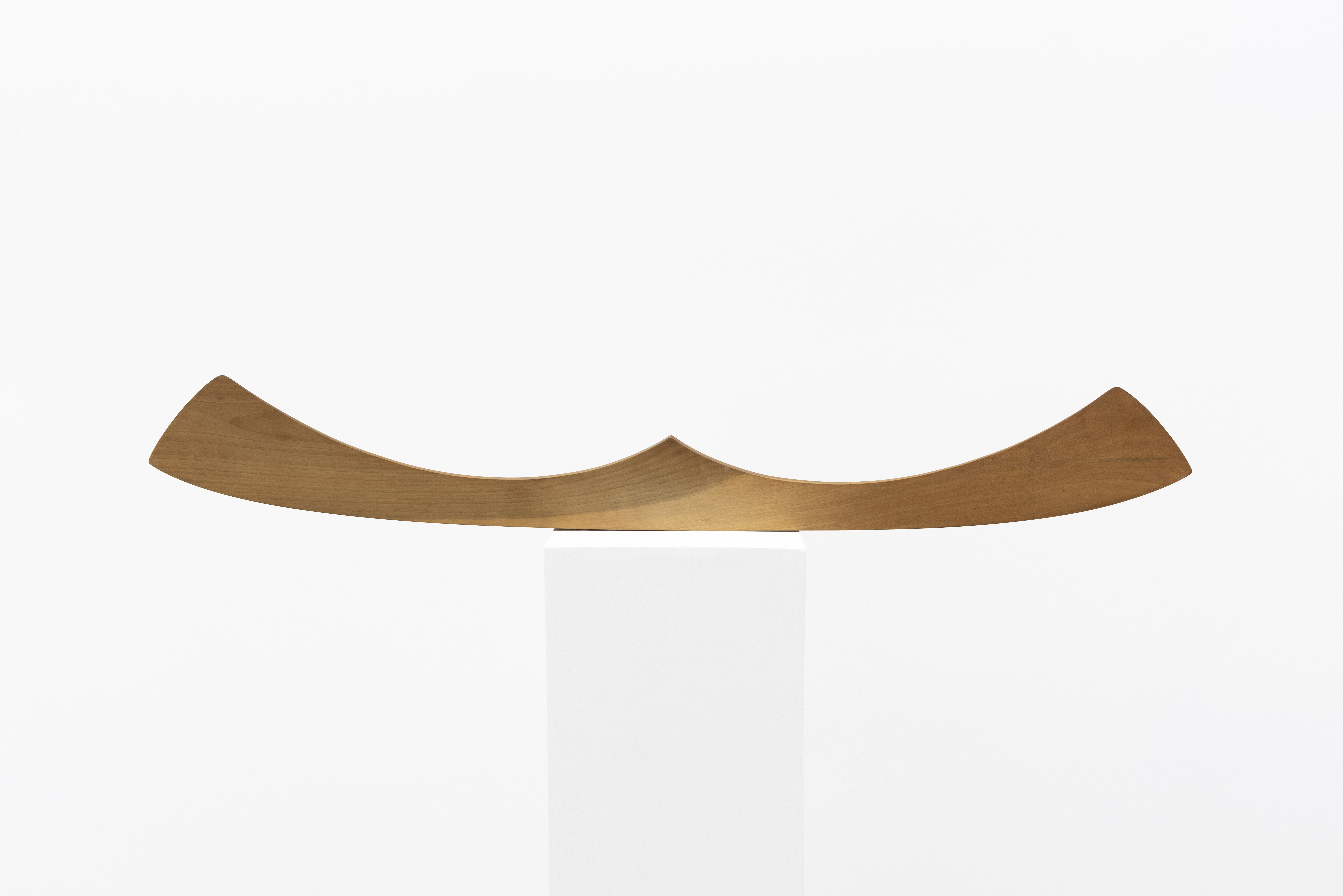 Shango, 1980-81, Nut wood, 11 3/4 x 65 3/4 x 1 5/8 in. (30 x 167.1 x 4.1 cm.)