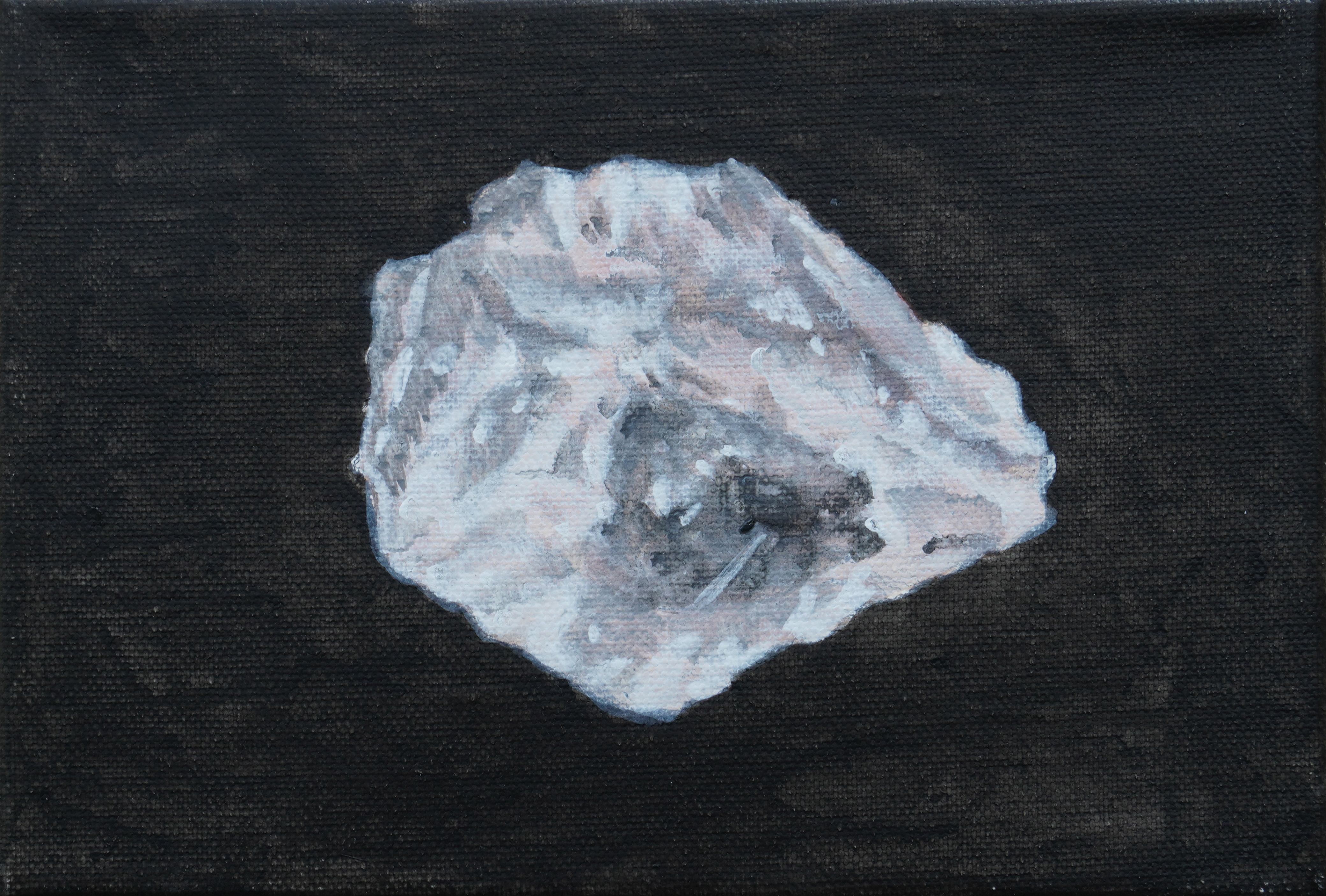 빛나는 돌 Shining stone_acrylic on canvas_22.7x15.8cm_2021