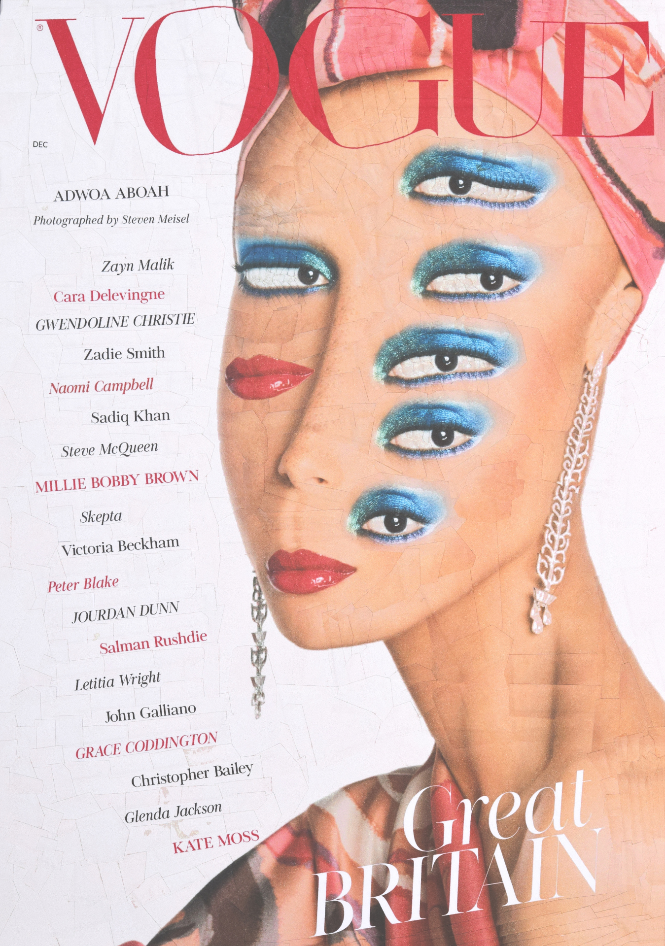 After Aboah by Meisel, 2017, 8.2 x 11.6 inches