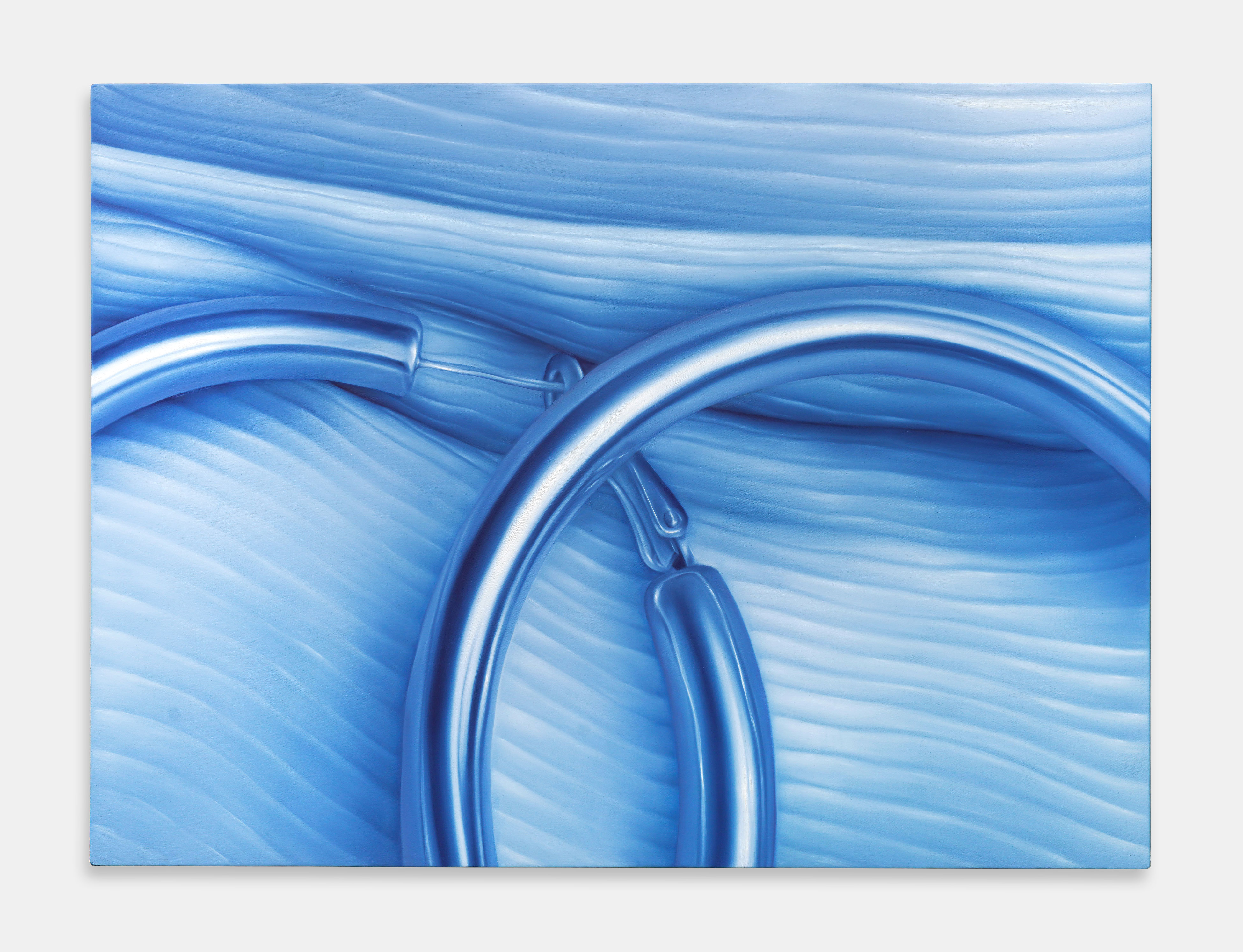 Rollitos (2023), oil on canvas, 30x40"