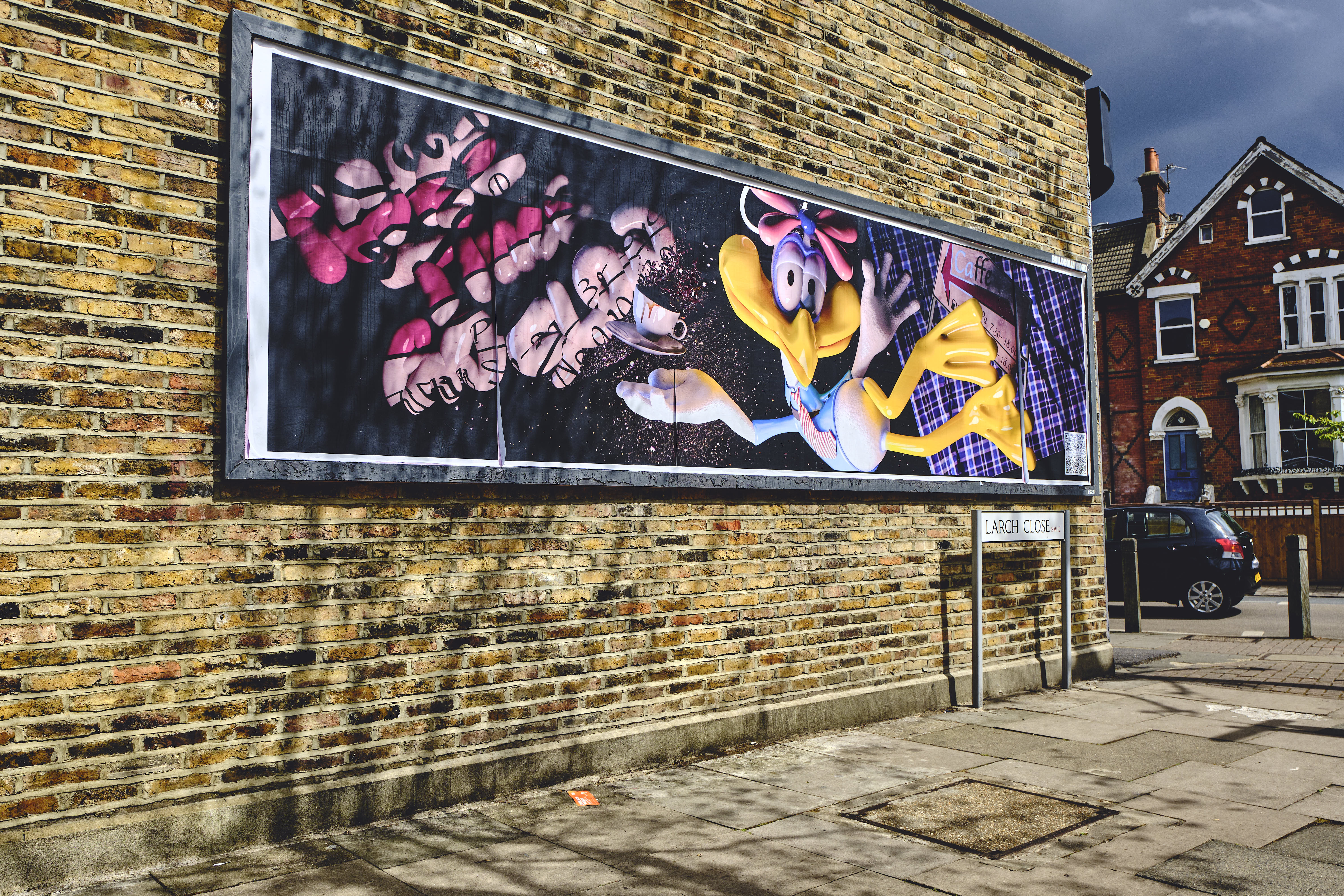 Install view, billboard commission by Frank Wang Yefeng