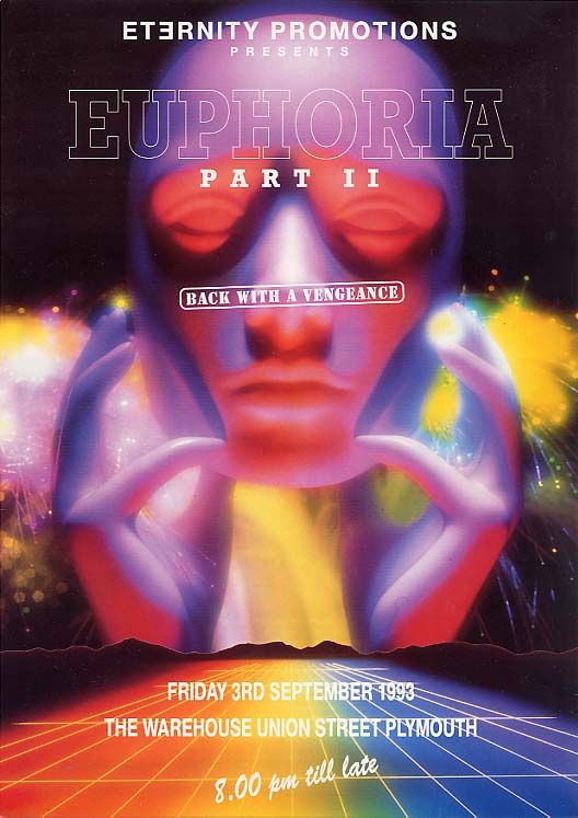 Wondering how these rave posters were made in the 90s?? : r/graphic_design