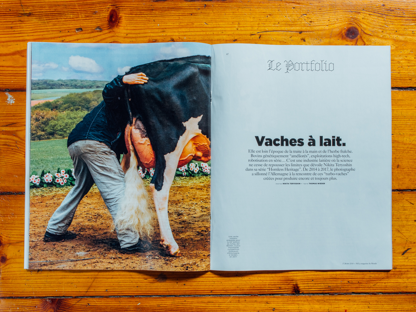Le Monde M Magazine / Portfolio: Hornless Heritage / Februar 2018