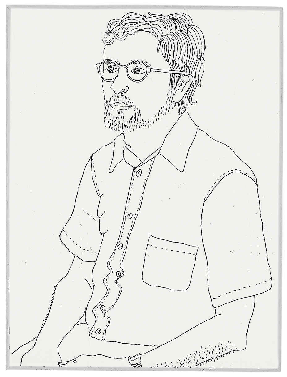 Jonathan, 2004. Etching; 4 &times; 3 inches