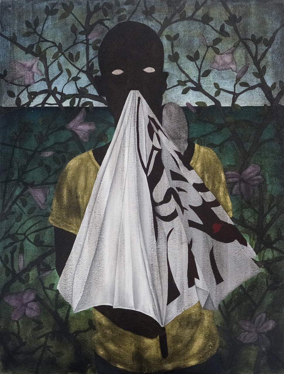 He's from the 'Jungle' 2 (2017) | Oil on canvas; 80 x 60 cm