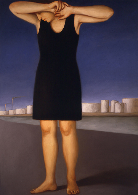  NOLI ME TANGERE   1992 olio su tela cm 190x100