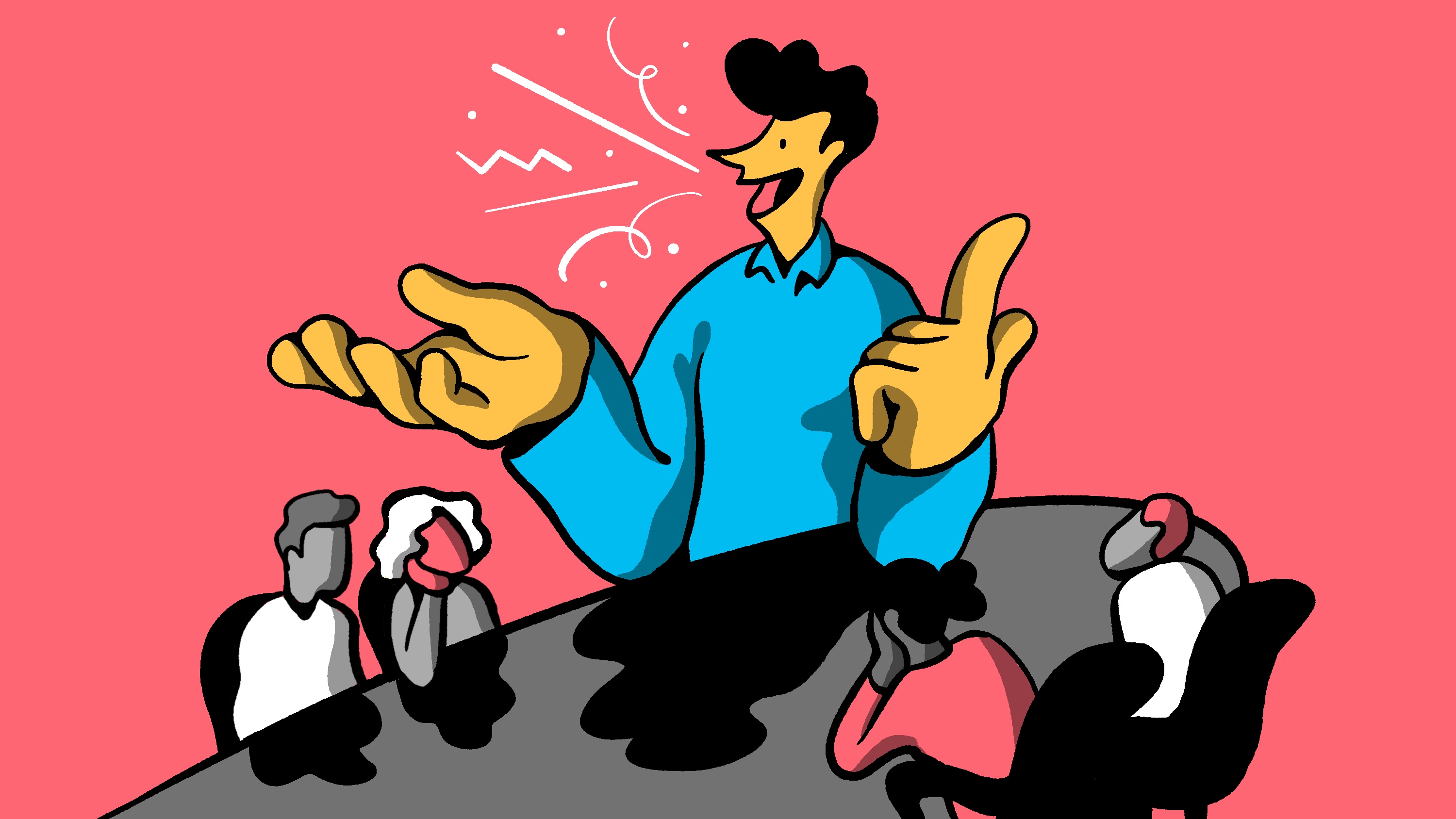 How to shut down an over-talker at your next meeting