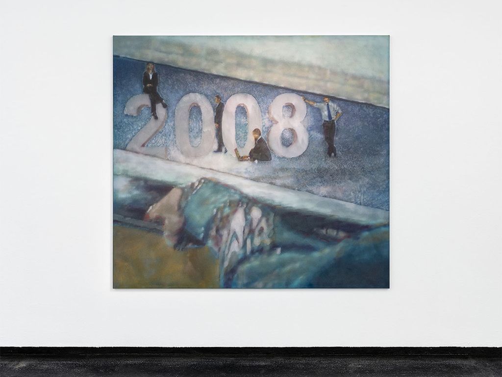 Put It Somewhere, Clockwise, 2024, Acrylic on Canvas, 160 x 175 x 2,5 cm