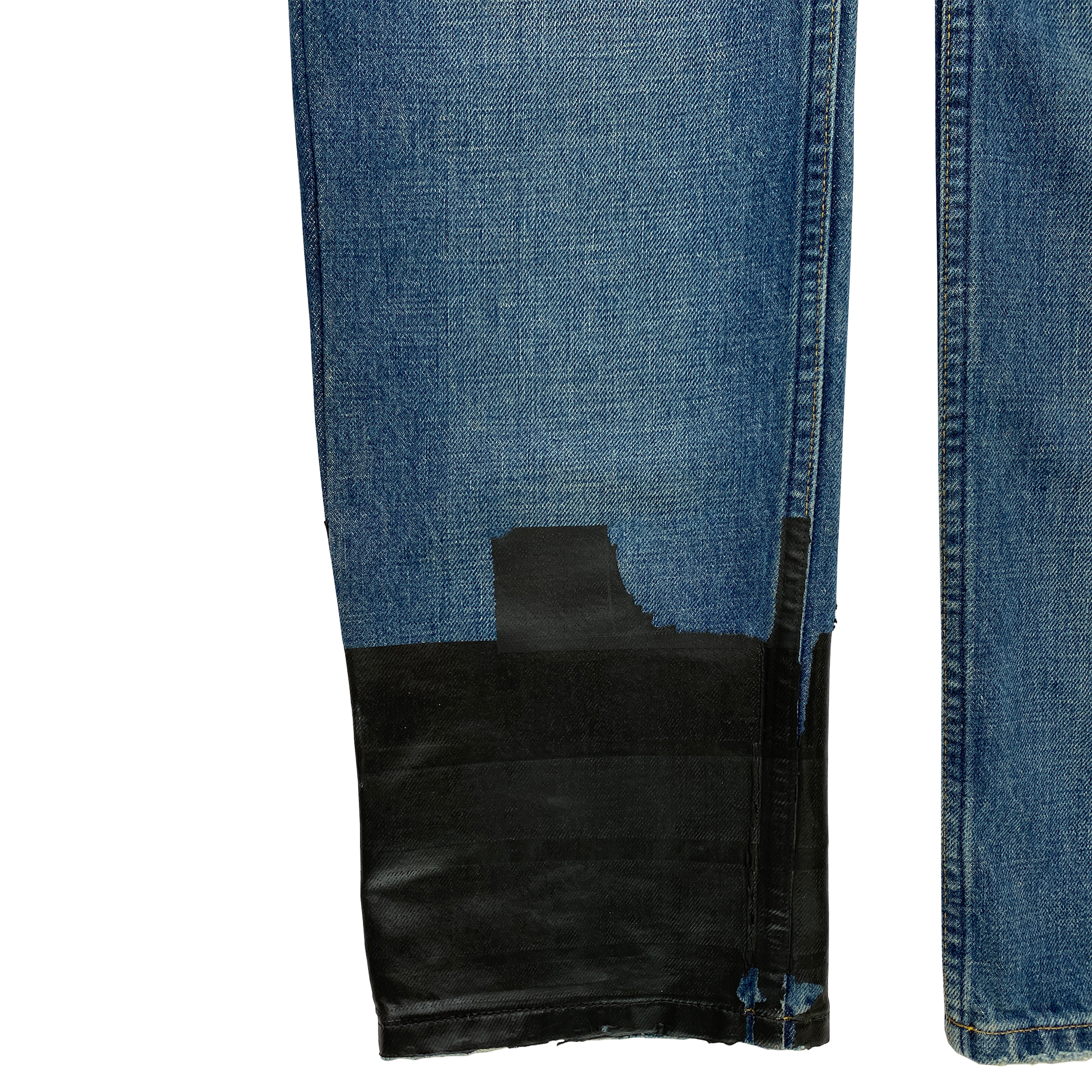 Helmut Lang, S/S 2003 Classic Vintage Denim with Rubber Tape